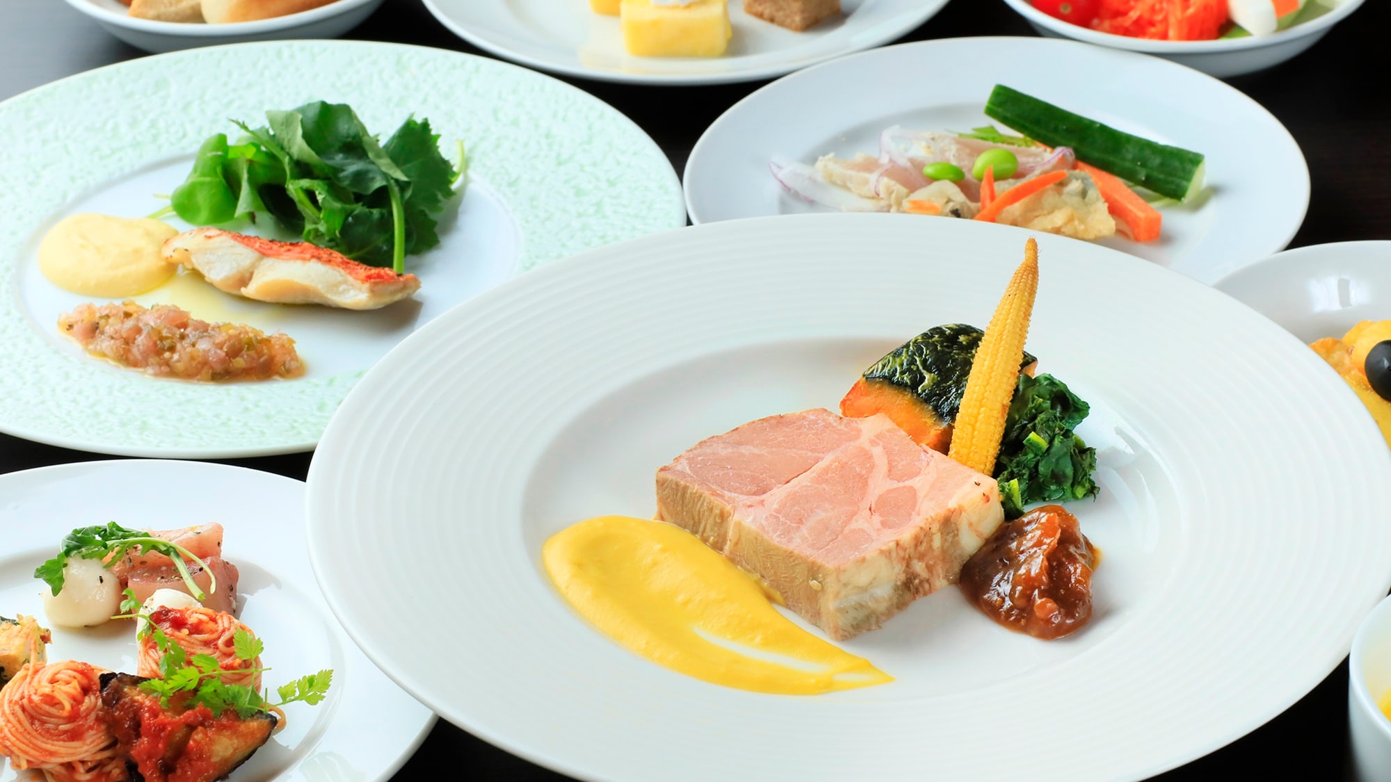 Dinner◆Creative French demi-buffet／Light▼Style (image)