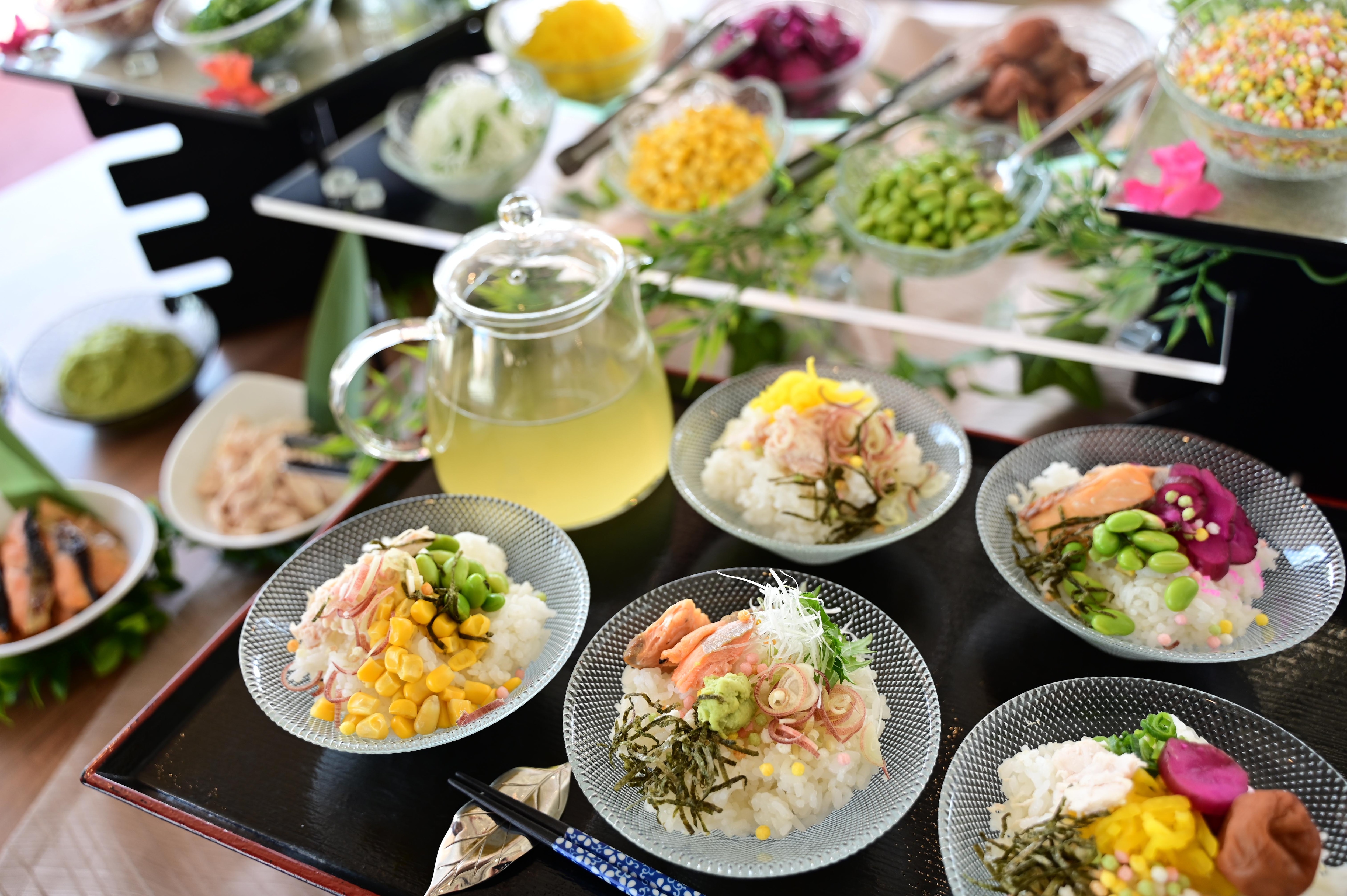 夏限定「冷やし茶漬けコーナー」登場！