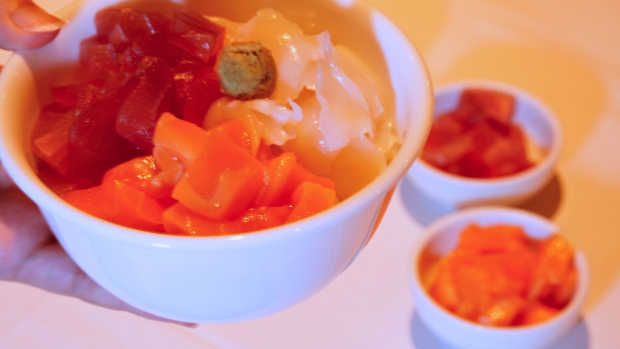 [Ví dụ bữa sáng] Cơm hải sản Katte-don