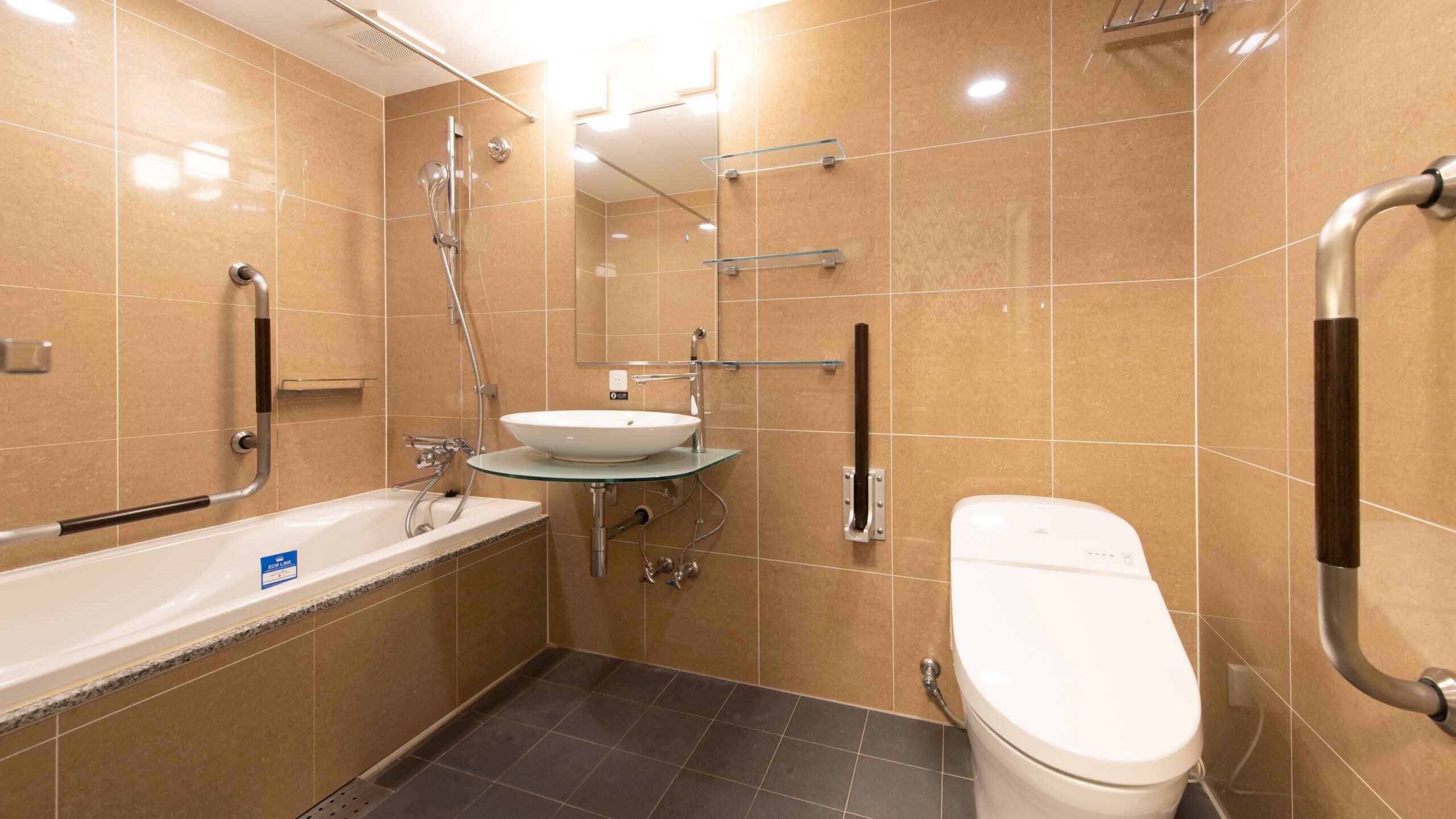 Barrier-free bathroom
