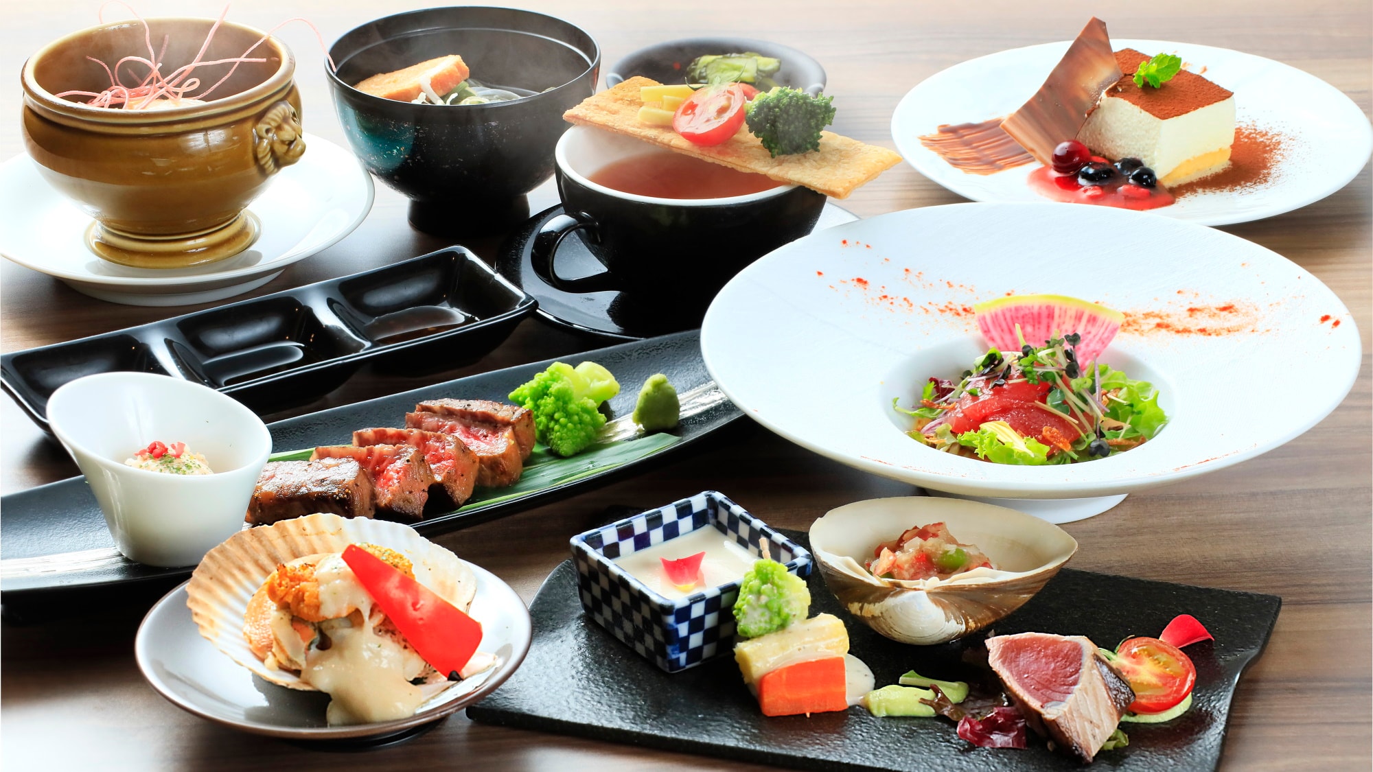 【特別懷石料理】使用當季食材製作的本店引以為傲的懷石料理