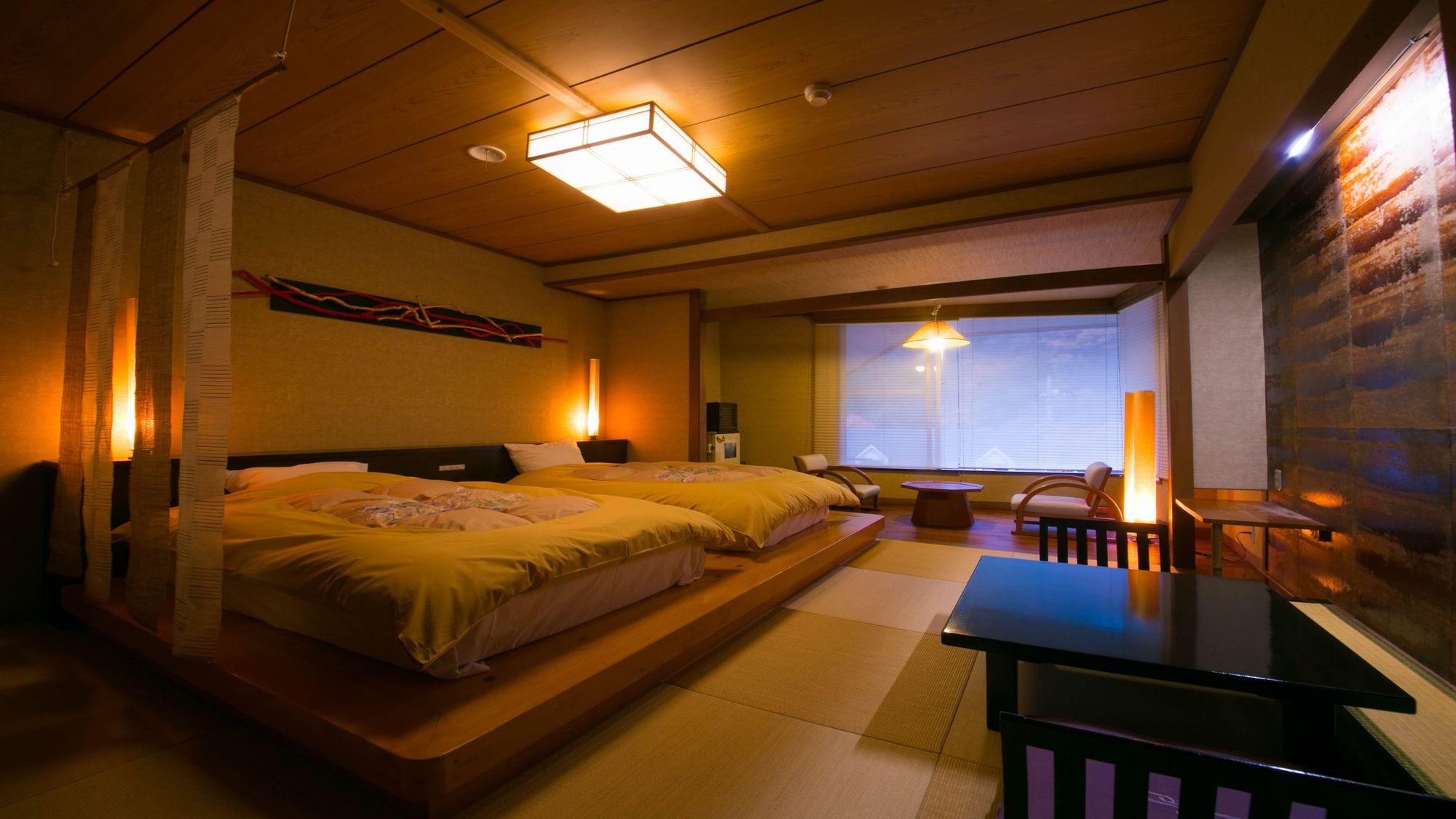 ■ Japanese-style twin rooms (10 tatami mats / 3rd floor) ■ ~ Small bed type ~
