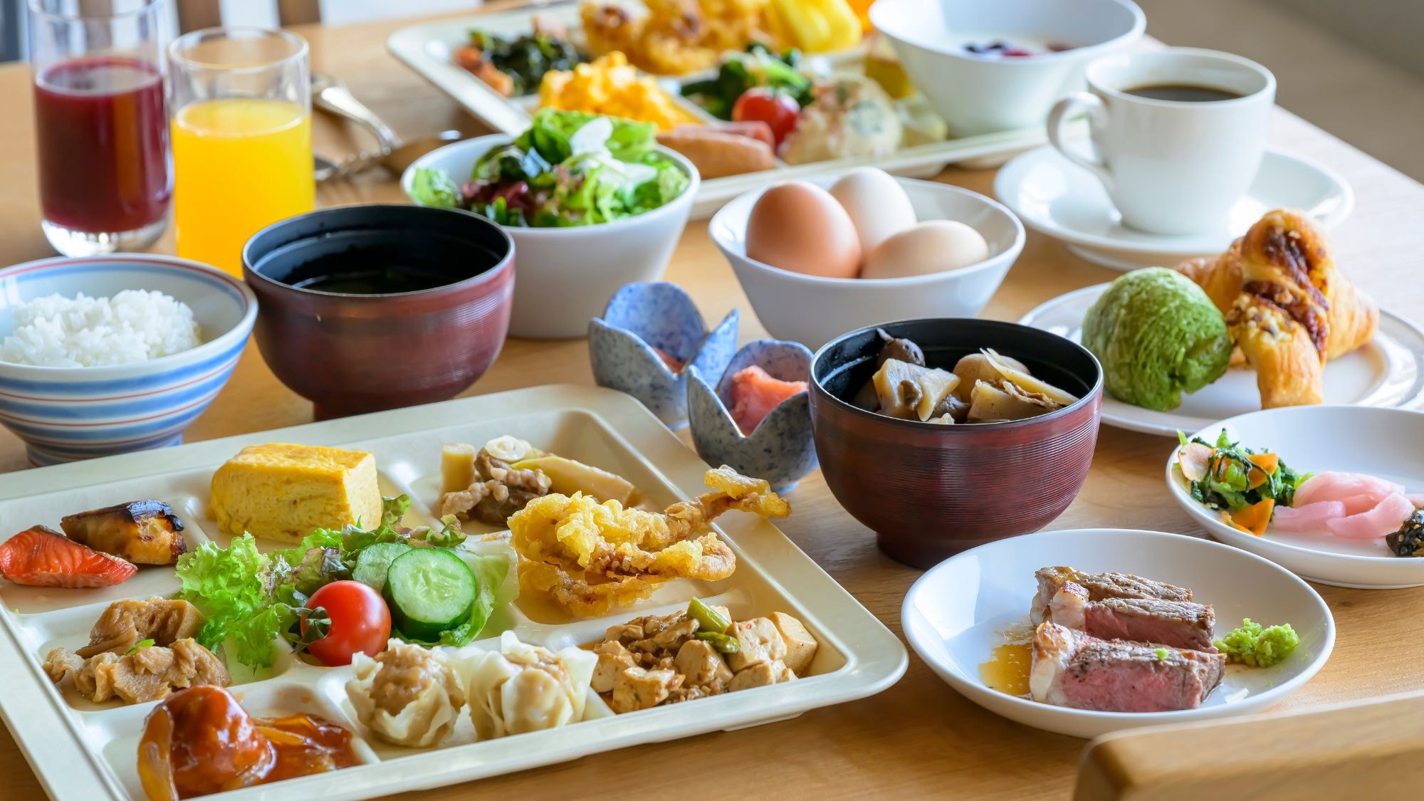 [Sarapan prasmanan]