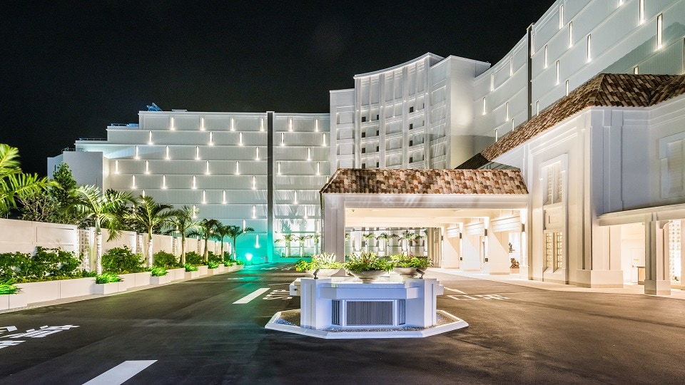 Hotel entrance