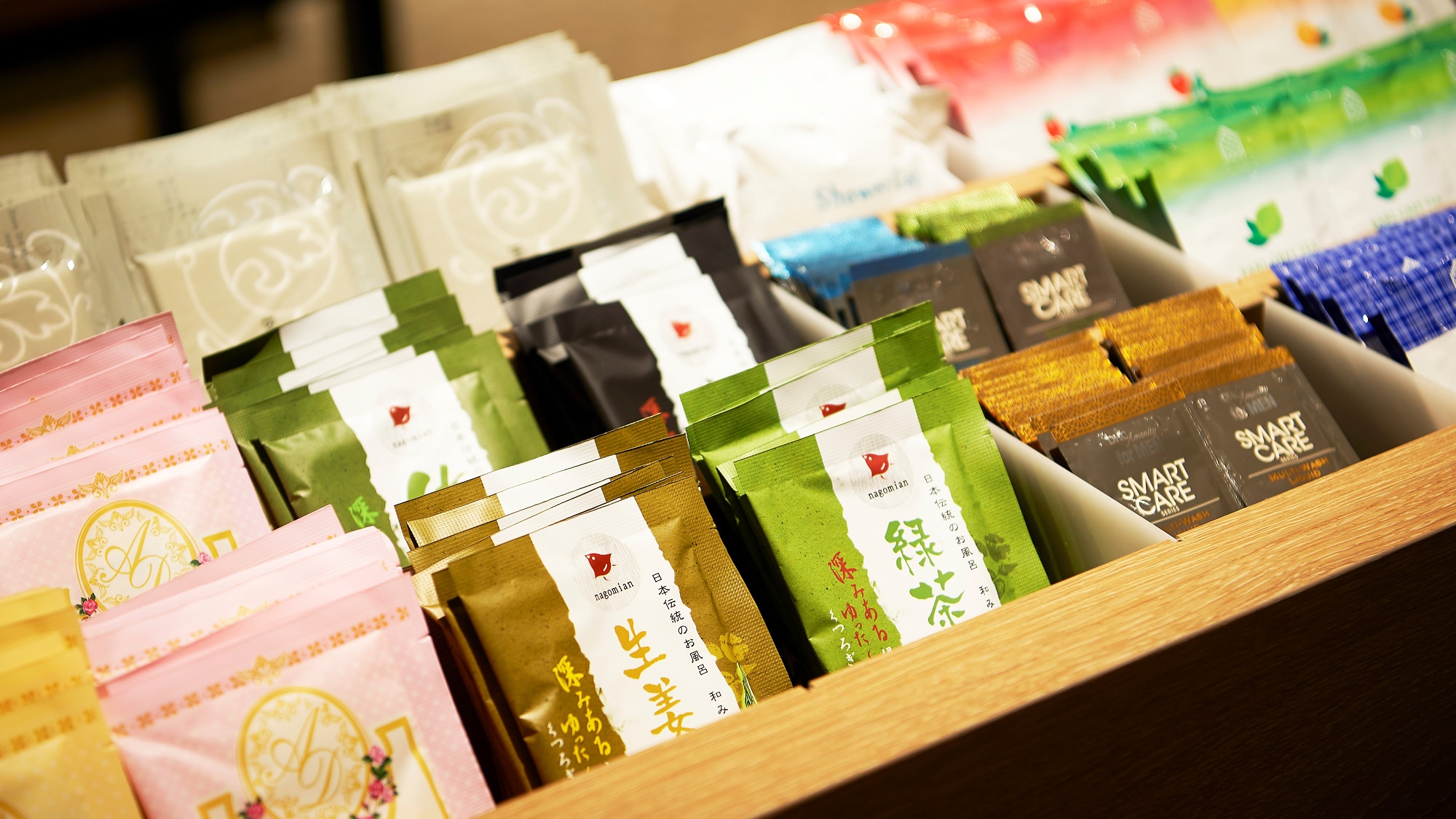 Full of free amenities ♪