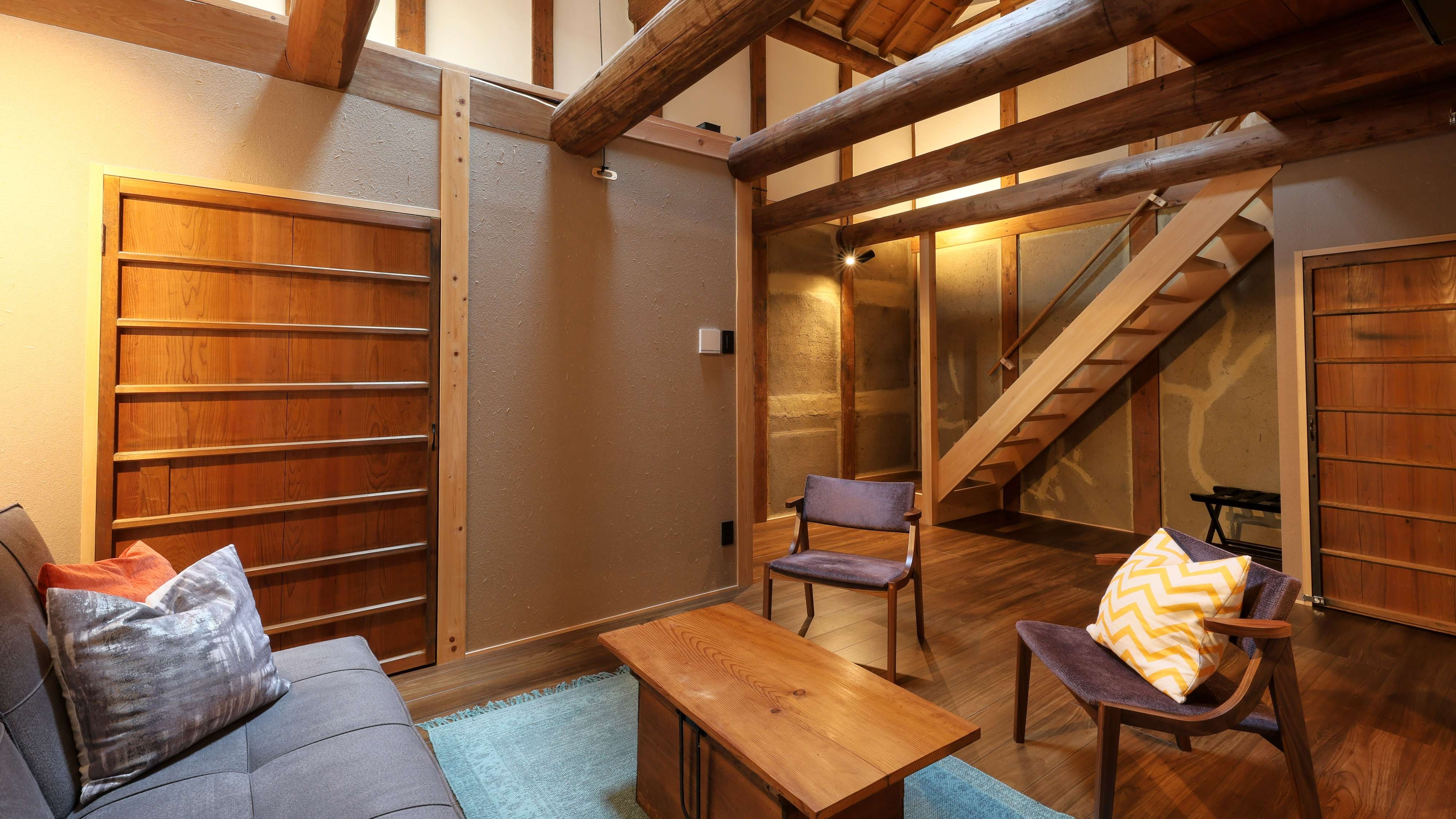 ■MINORI (49 square meters/twin/accommodates 3 people/1st floor living room/2nd floor bedroom)