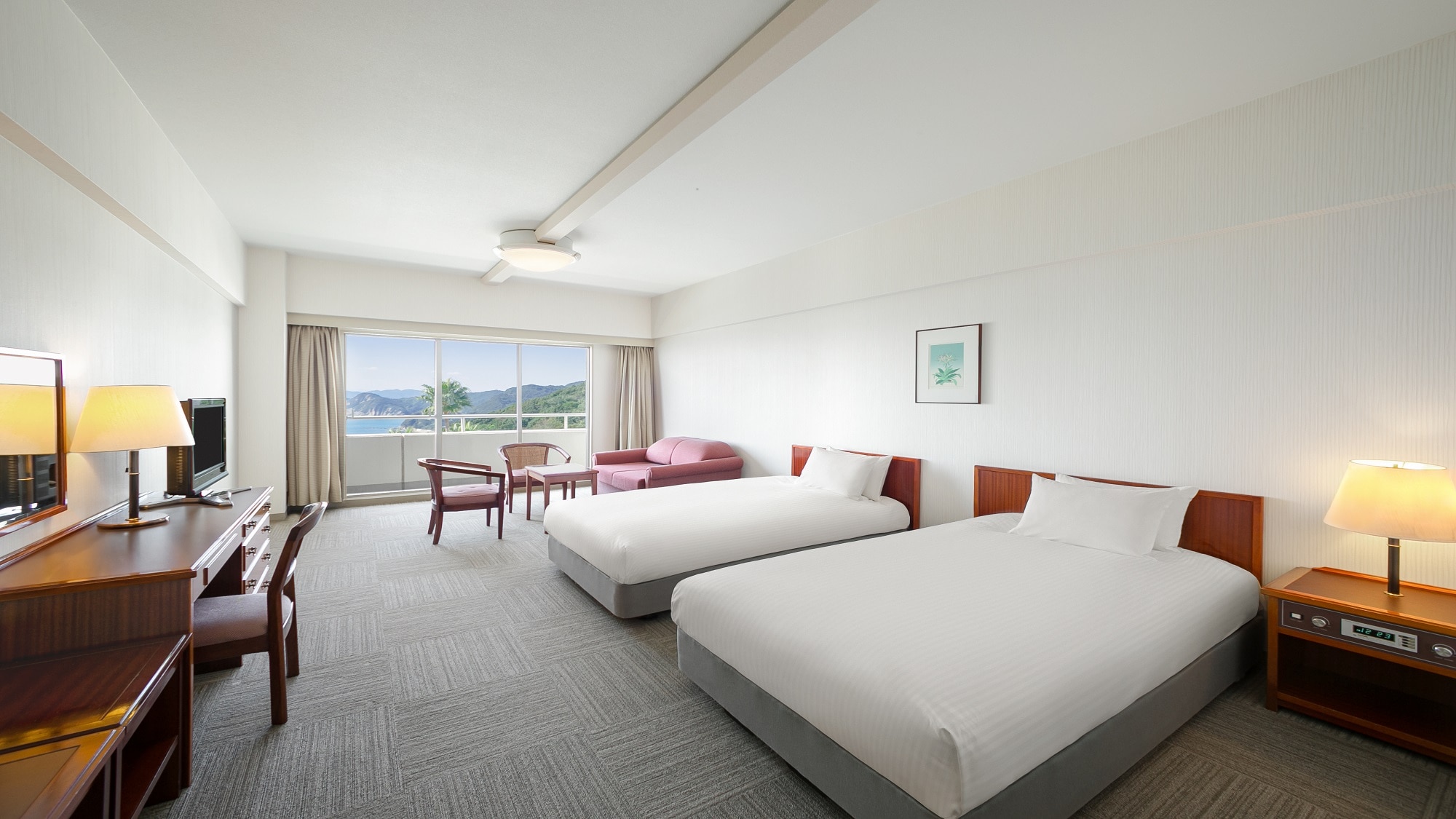 Classic Twin + 1 Extra Bed Ocean View