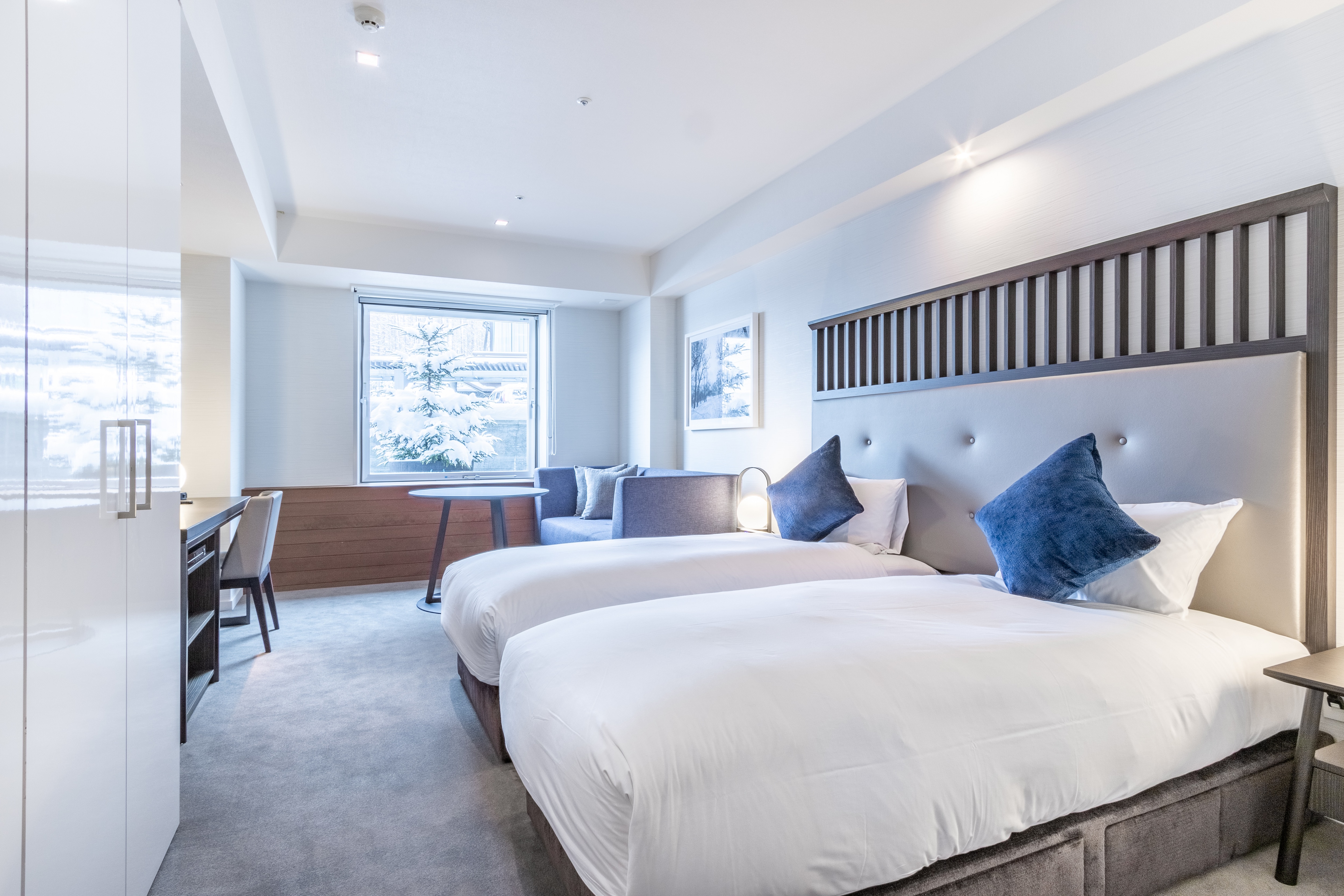 Hotel Room Twin Bed