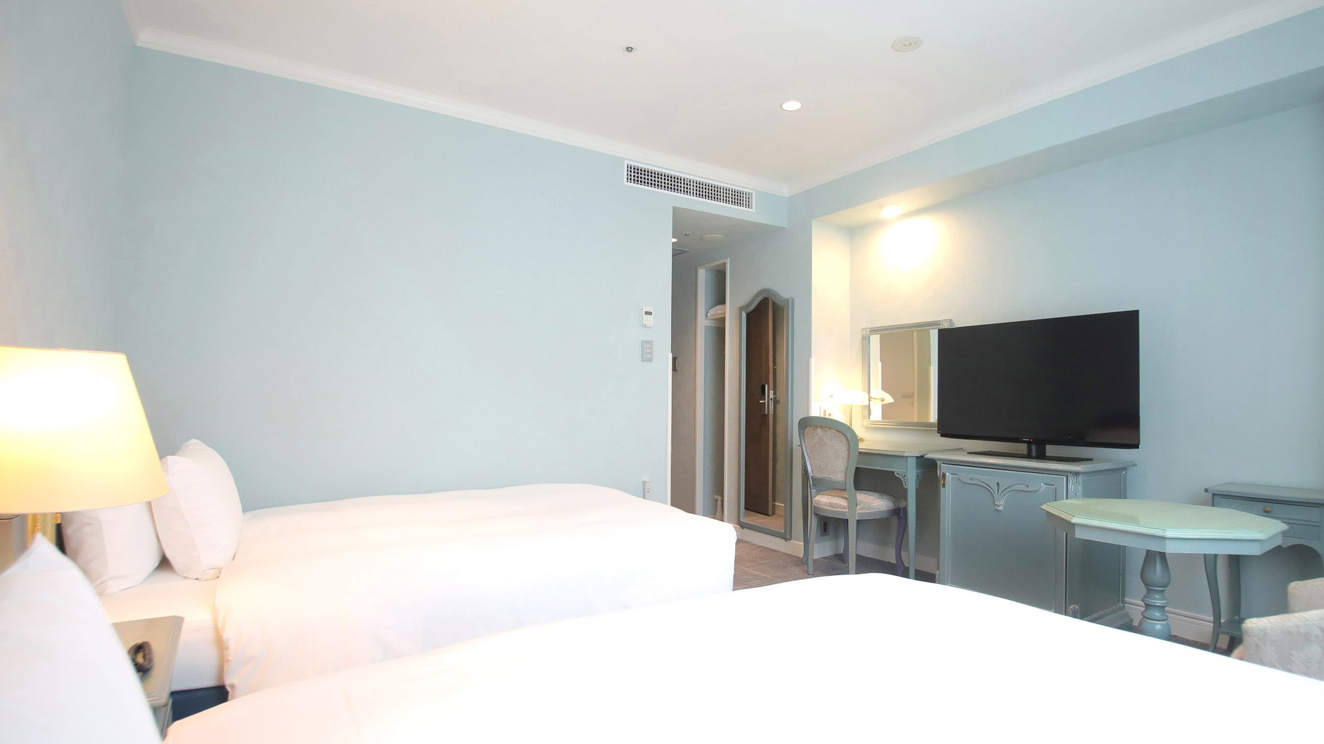 [8th floor floor color: mint blue] Standard twin (example)