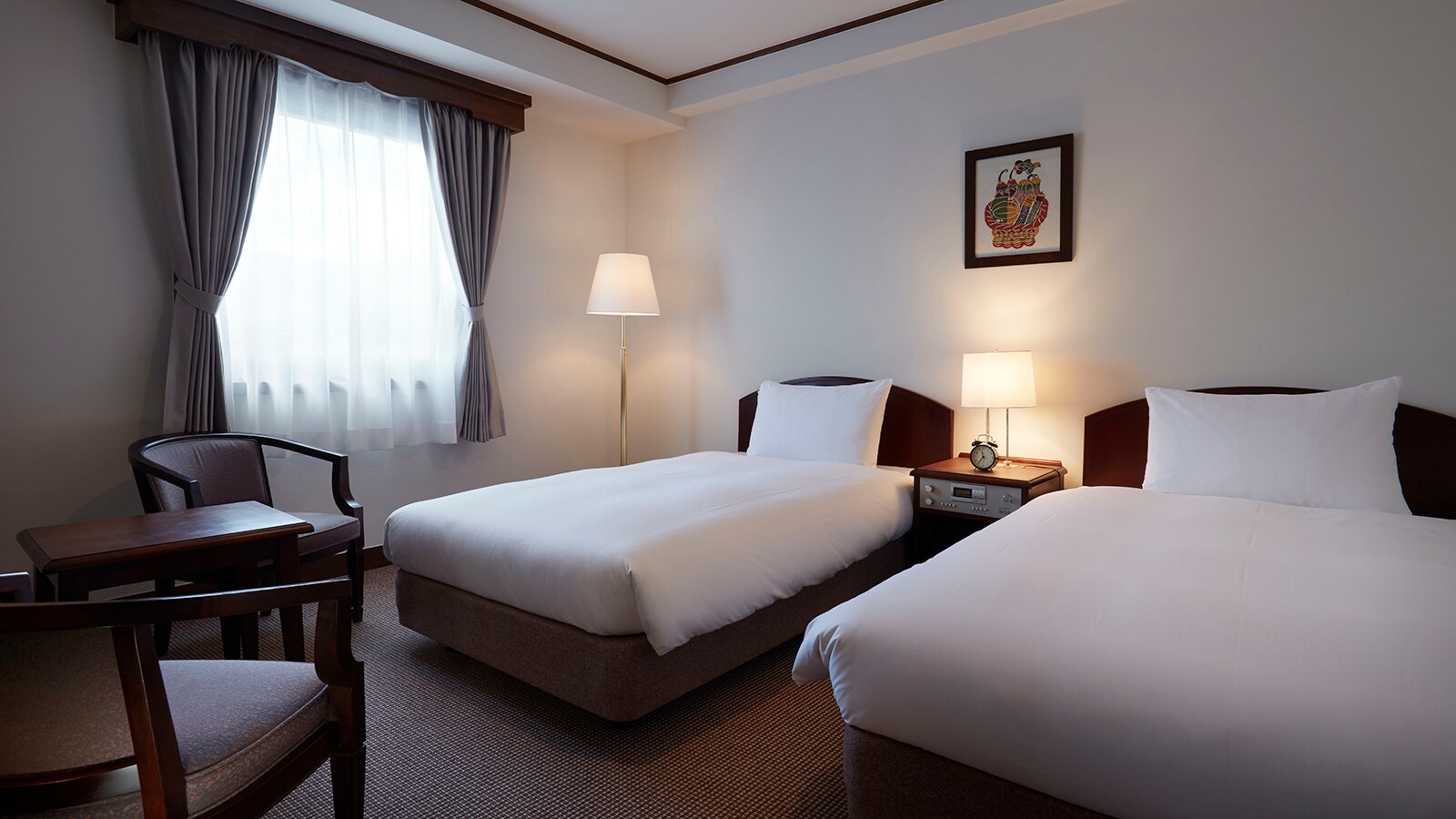 Main building twin room