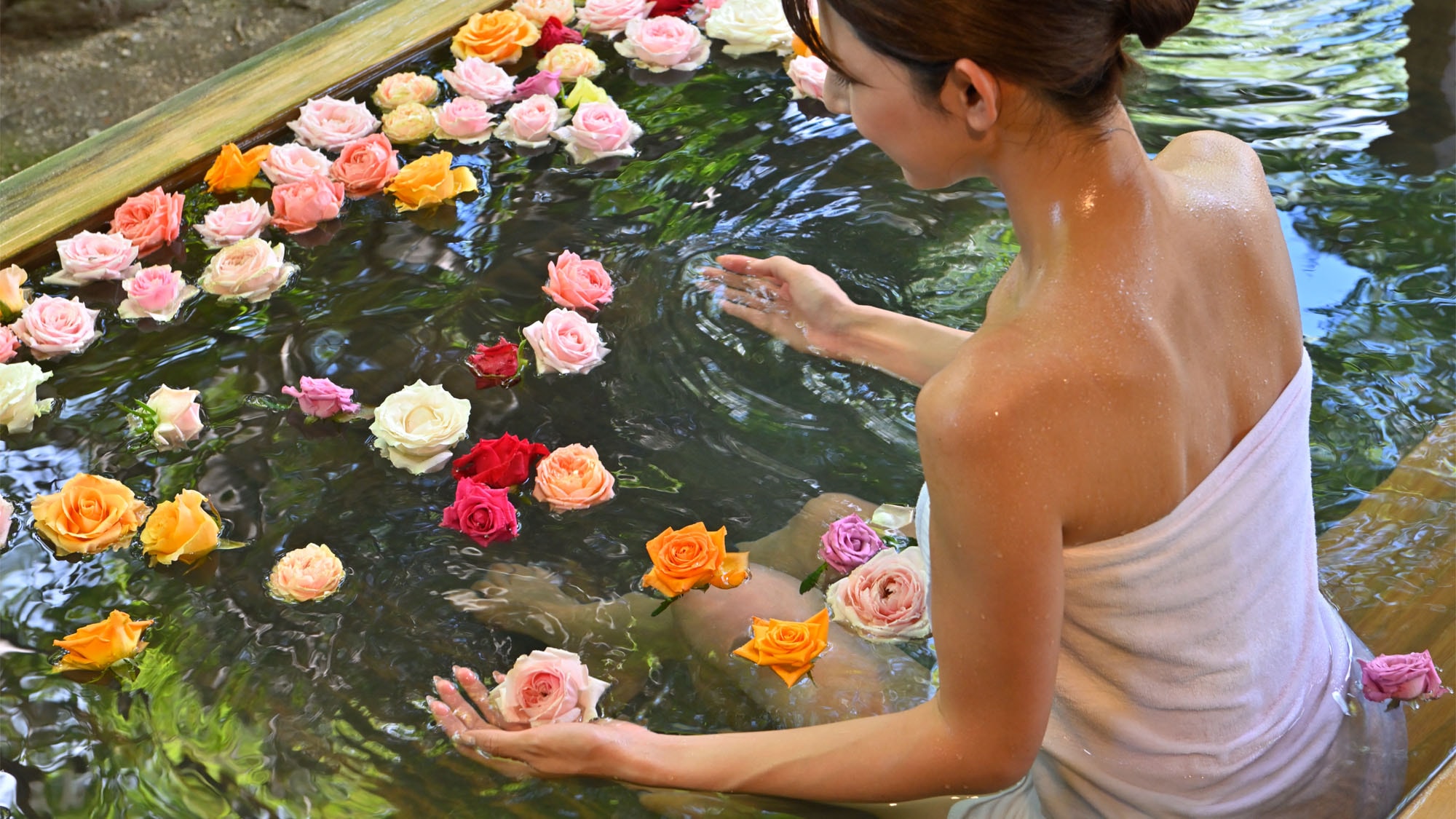 Rose bath