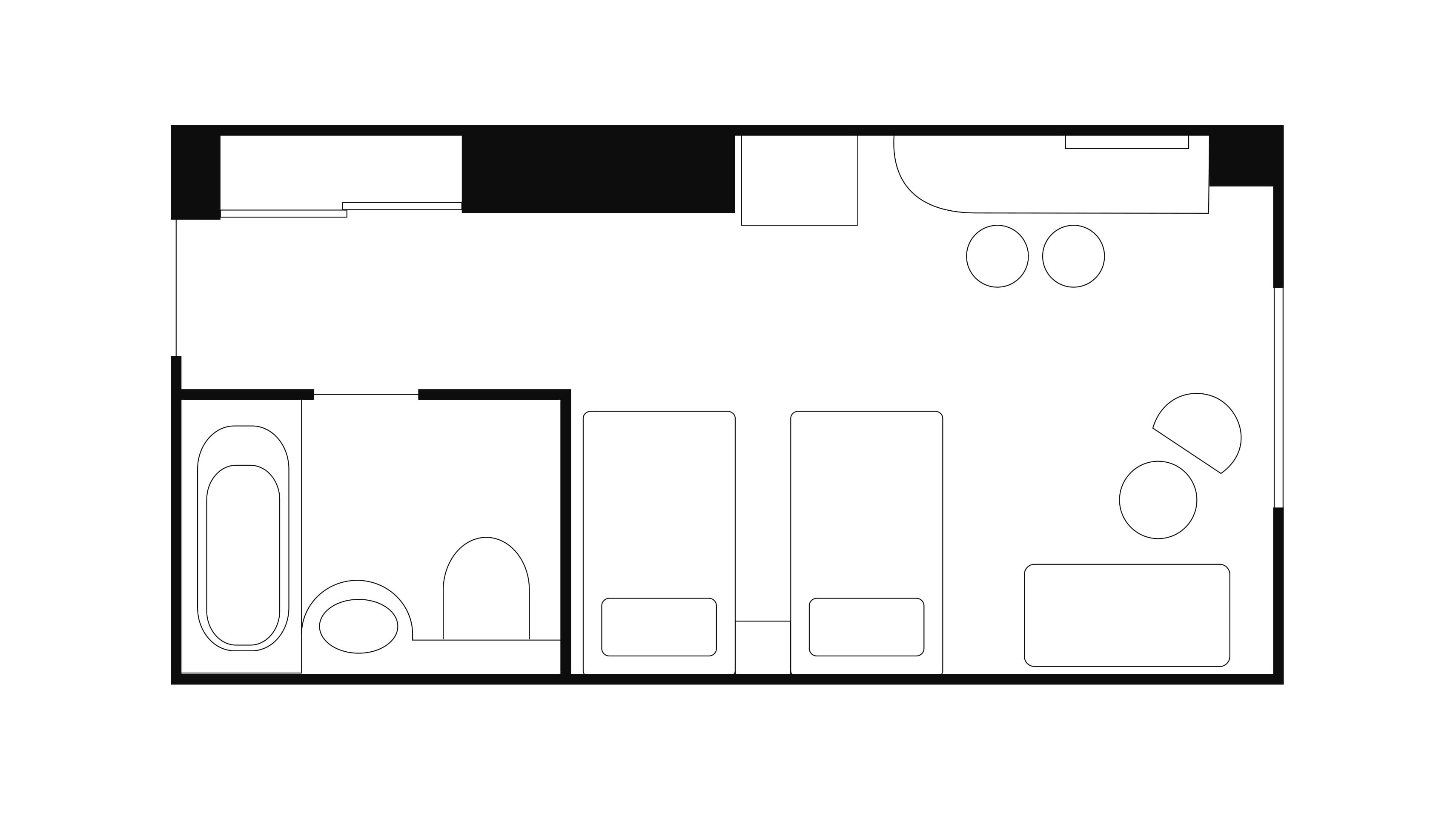 Floor plan: Hanakoji Floor Superior Twin