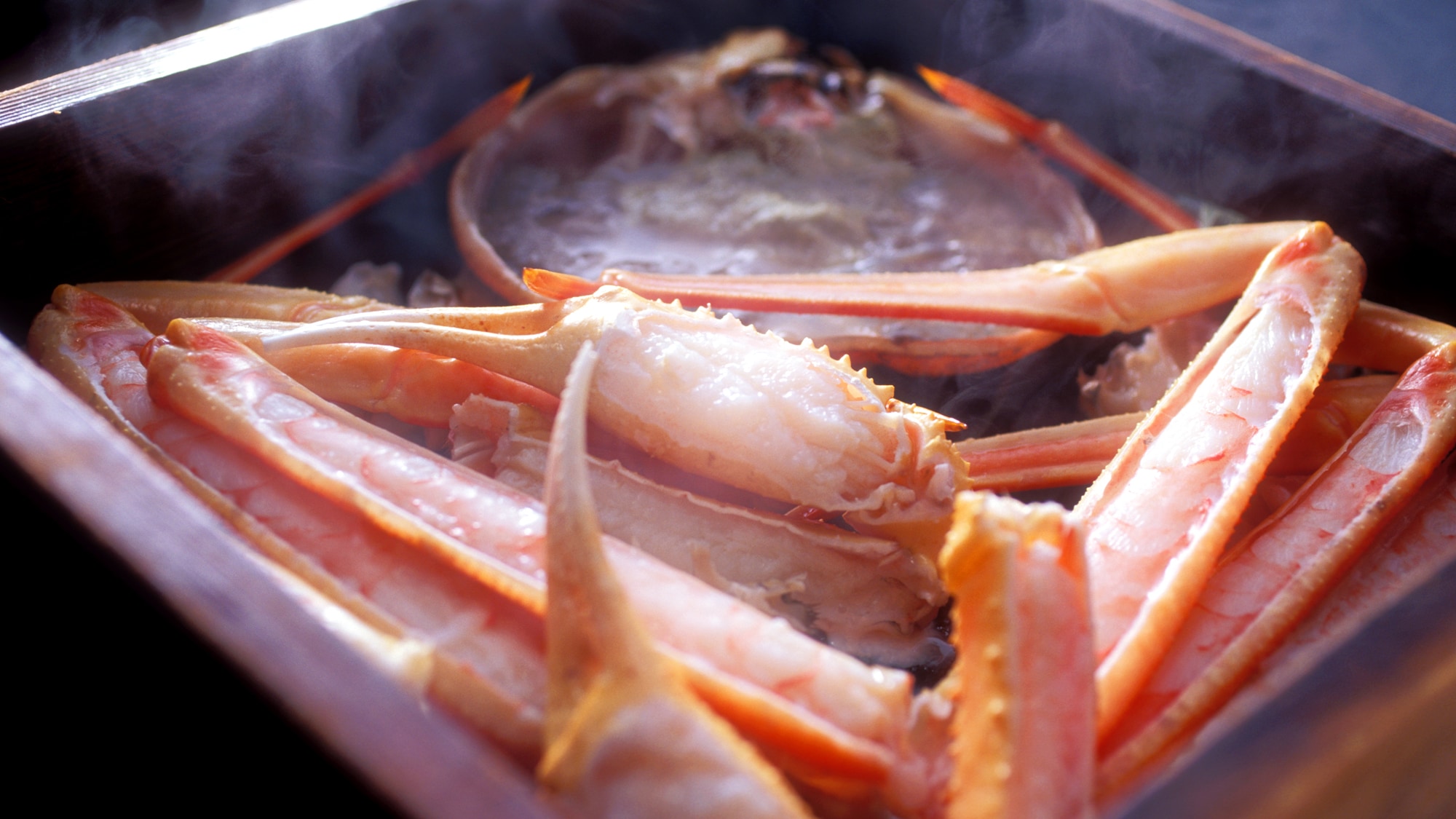 [Kaiseki Kepiting Hidup] Kepiting Kukus