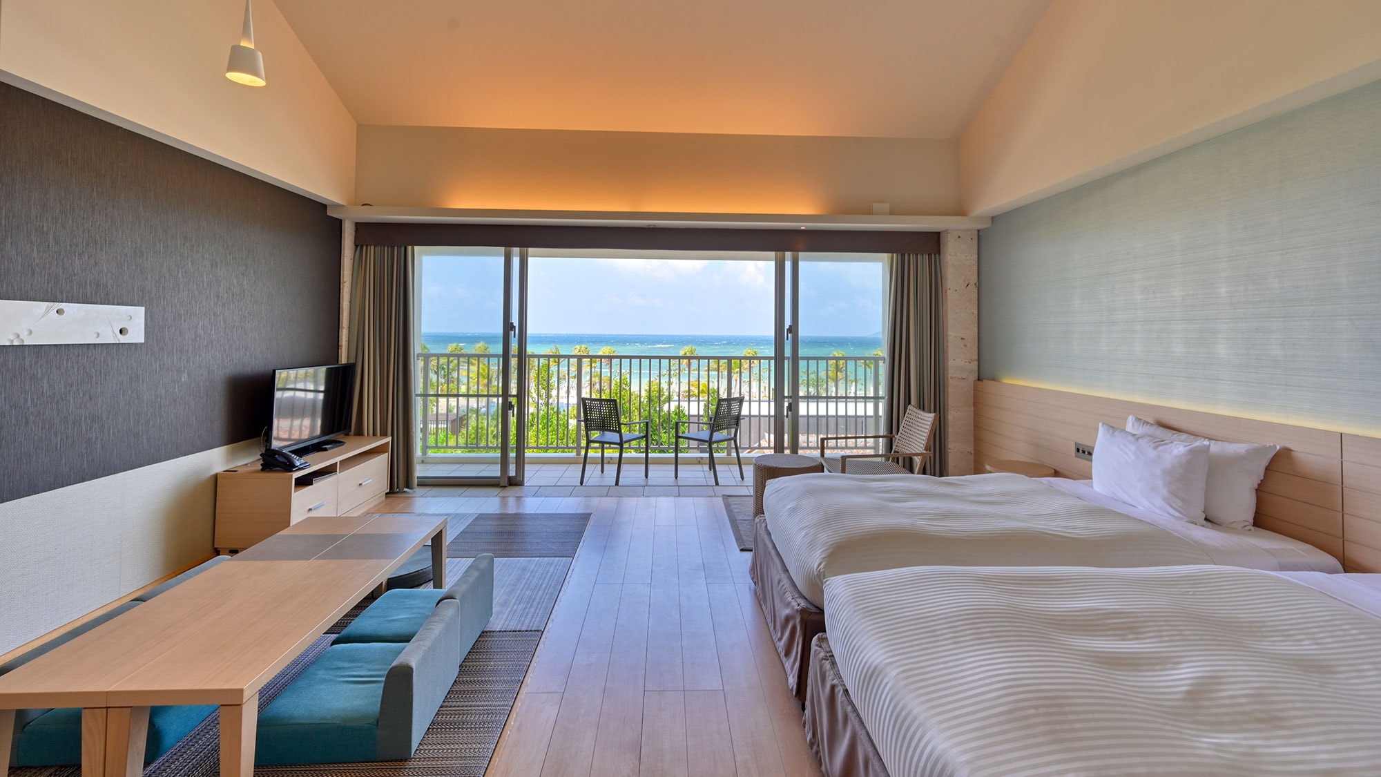  [Garden terrace ocean view]