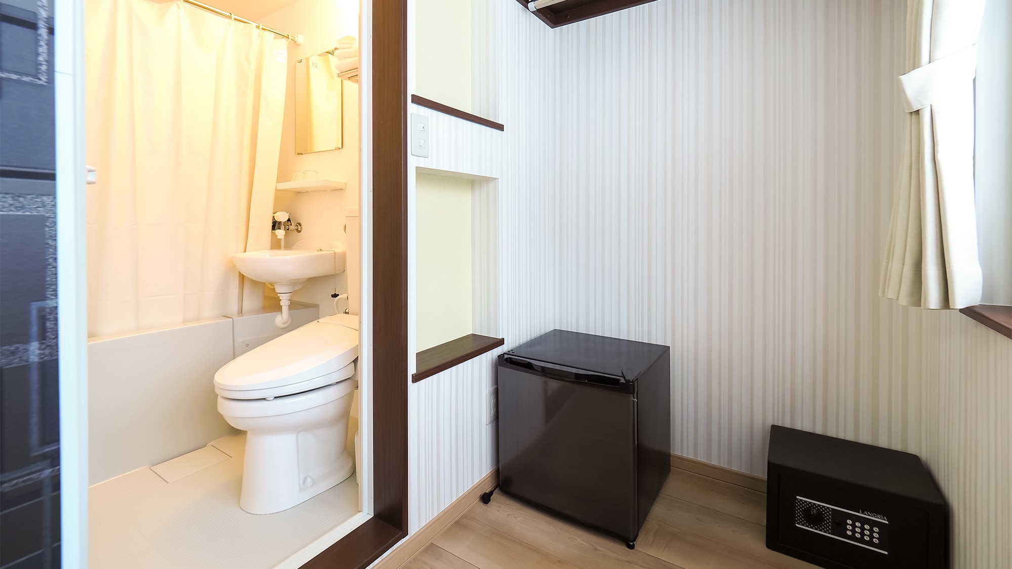 [Lumiere / Western-style twin] Sudah termasuk kamar mandi unit.