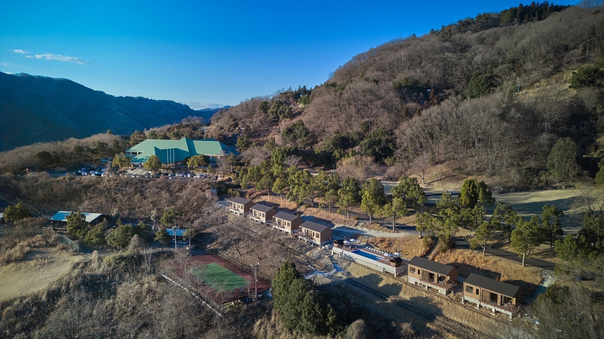 [Exterior] Chichibu is surrounded by majestic mountains and blessed with abundant water, giving it an abundance of nature.
