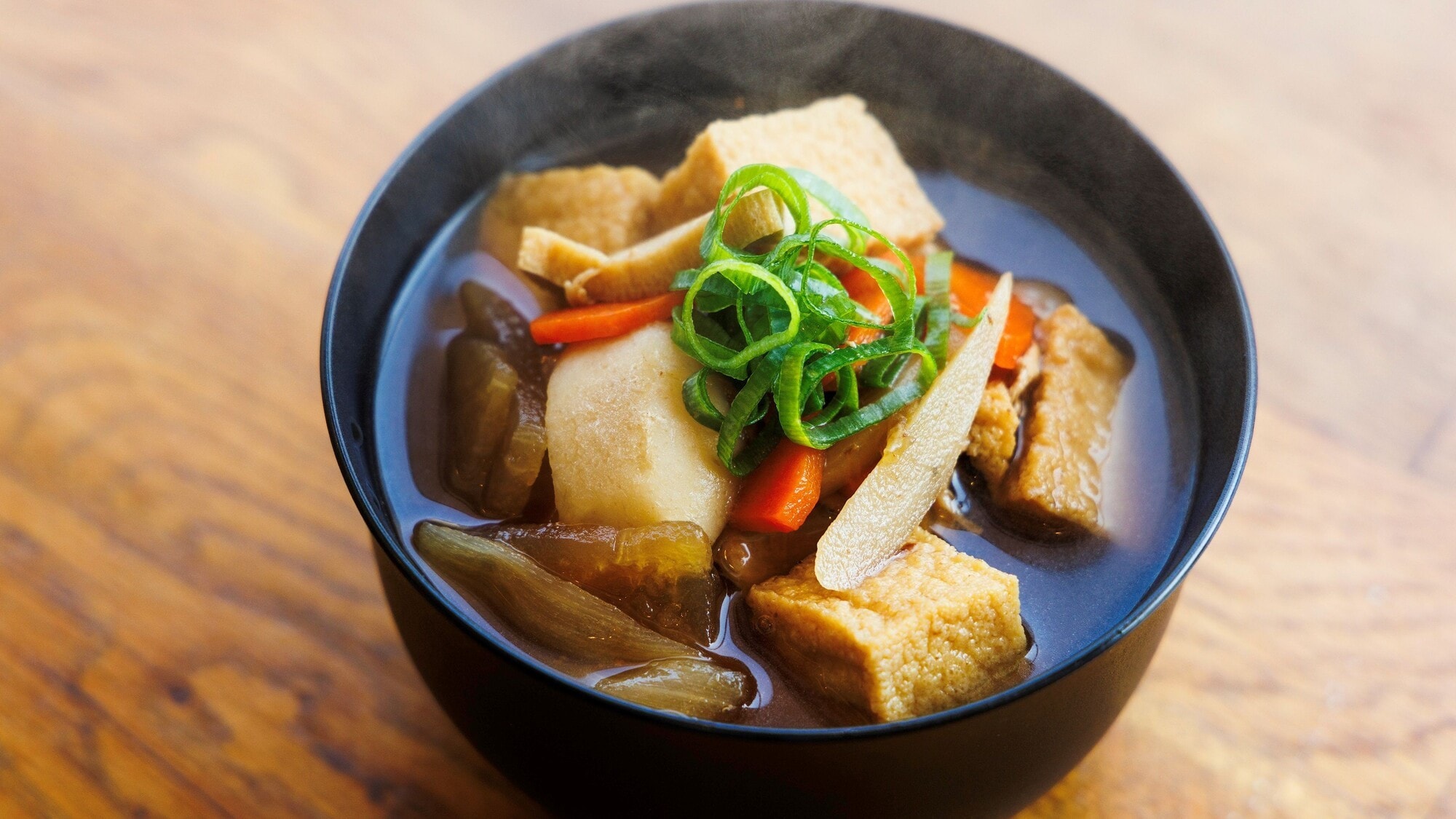 [Breakfast] Kenchin-jiru (vegetable soup)
