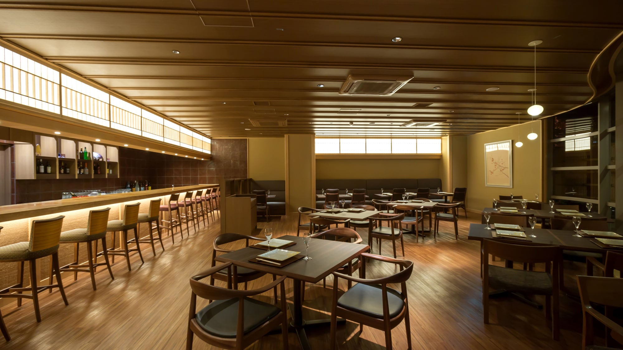餐飲“清水茶寮”主用餐區