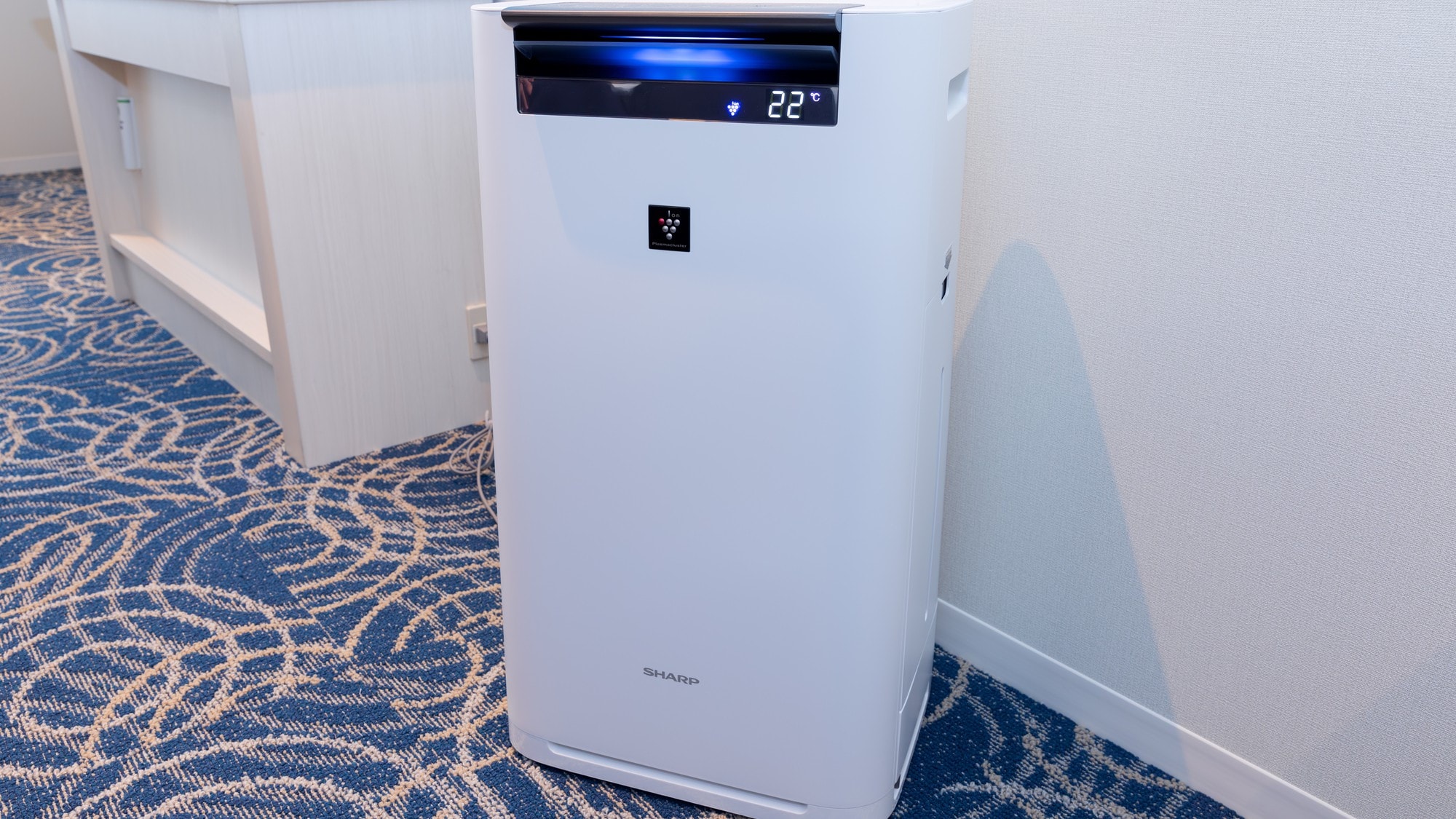 We have the latest humidified air purifiers in all rooms.