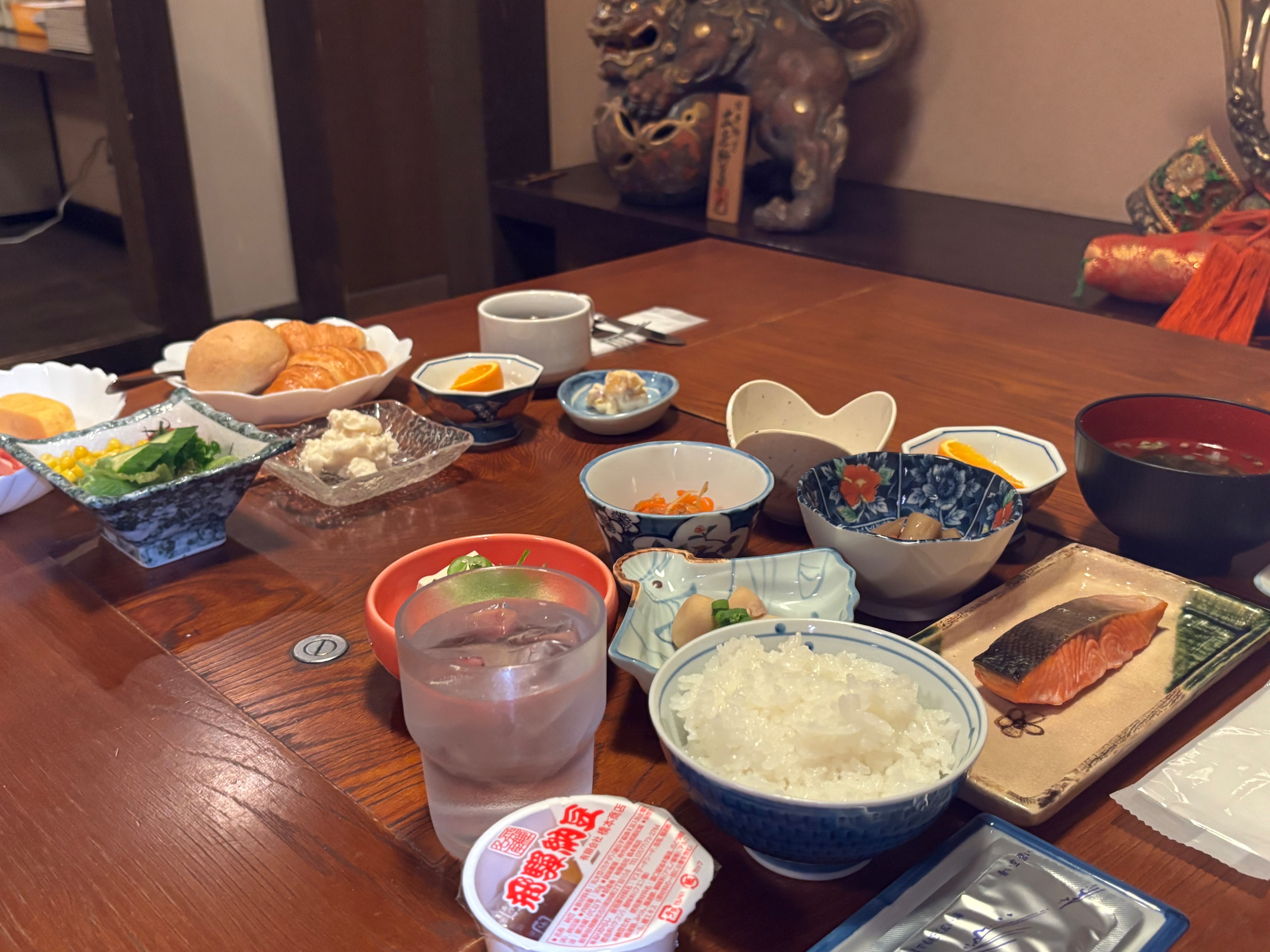 아침 식사 예