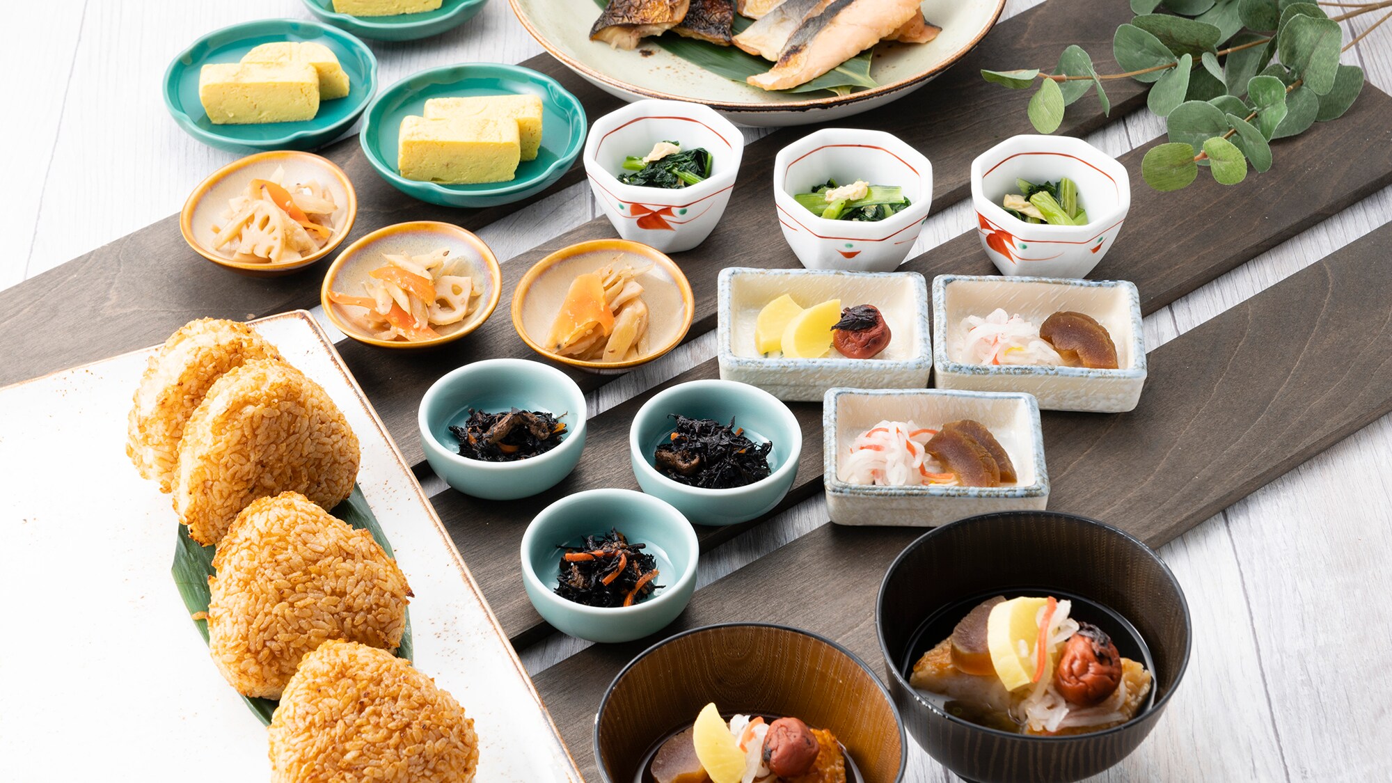 Breakfast buffet (Japanese menu)