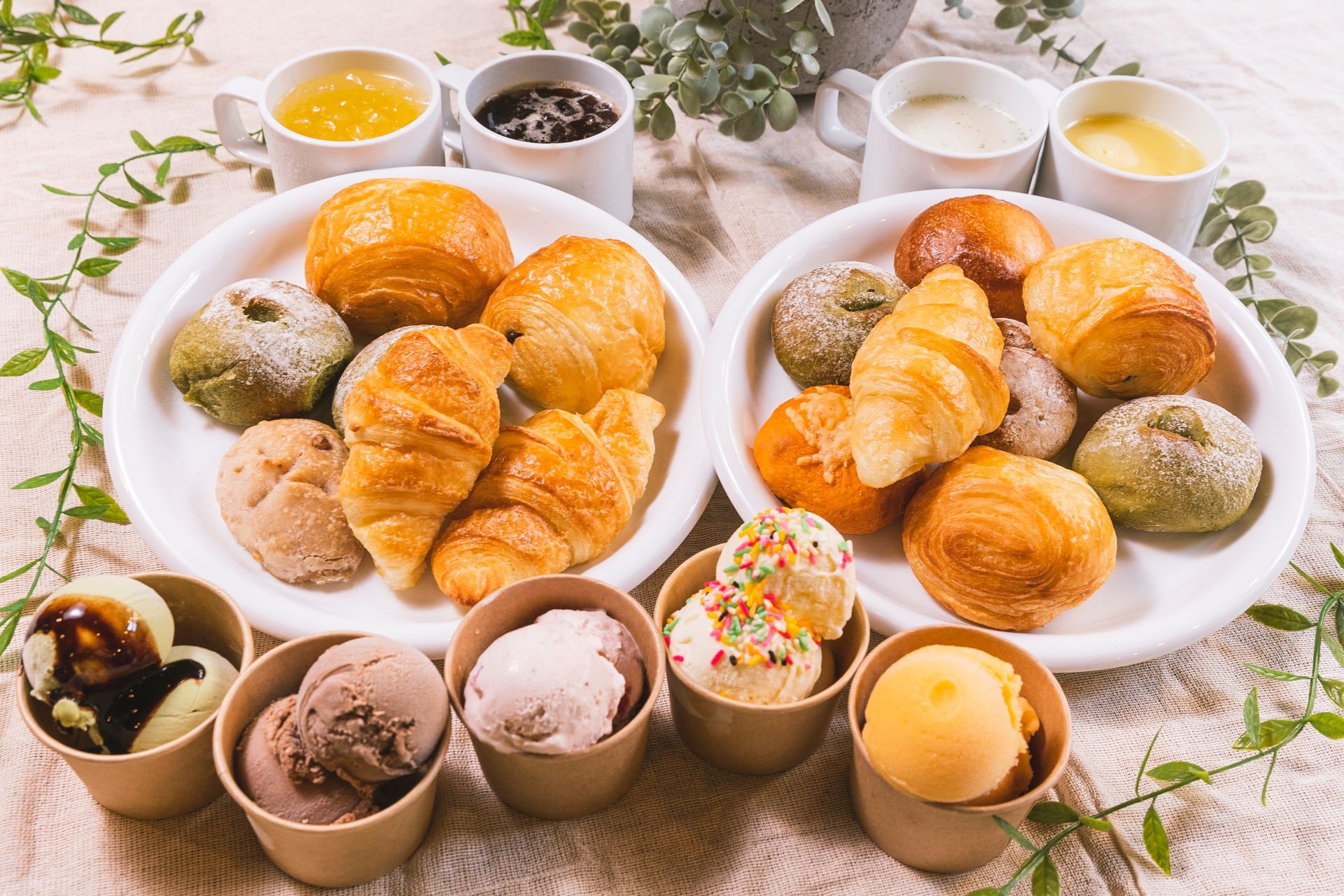 [☆ Free ☆ All-you-can-eat homemade bread! ]