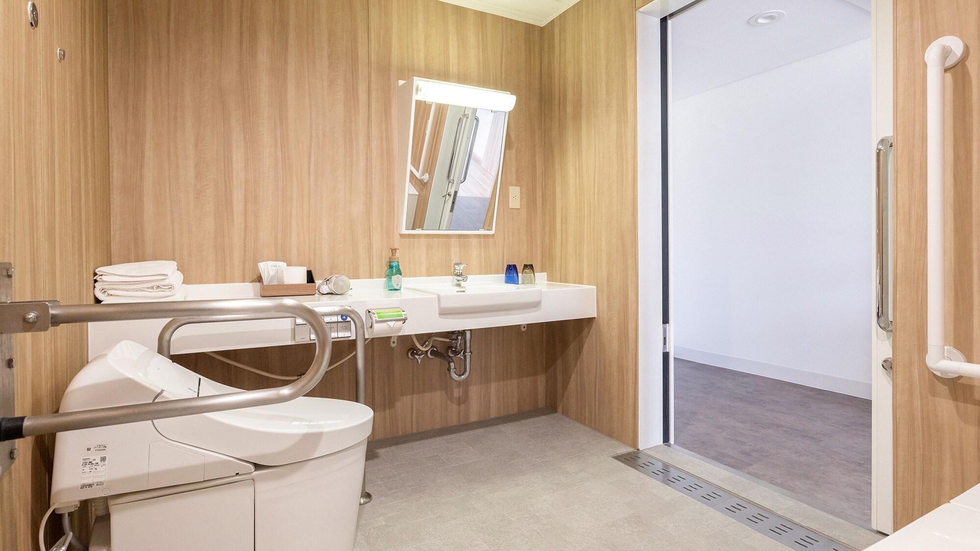 Barrier-free rooms