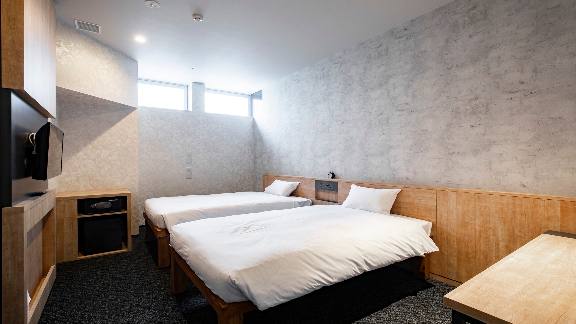 ■ประเภทห้อง: [ห้องปลอดบุหรี่ ห้องพักส่วนตัว] DX Twin Room: สูงสุด 4 ท่าน (ไม่มีเตียงเสริม)