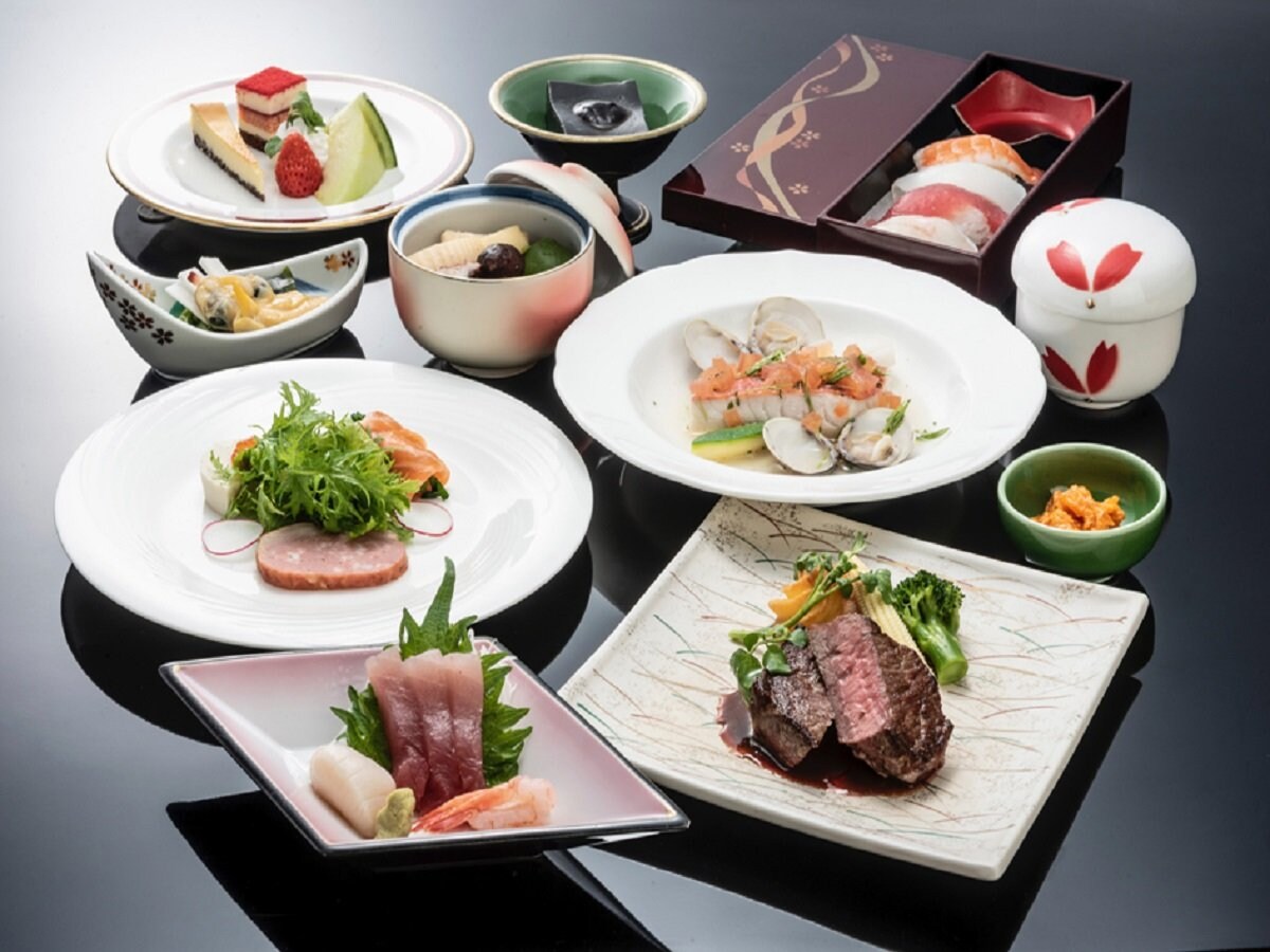[Dinner: All year round] ~ Ryukyu Japanese-Western fusion course ~ A Japanese-Western fusion prepared with all the effort of a chef who has worked at a first-class hotel ~ Image ~