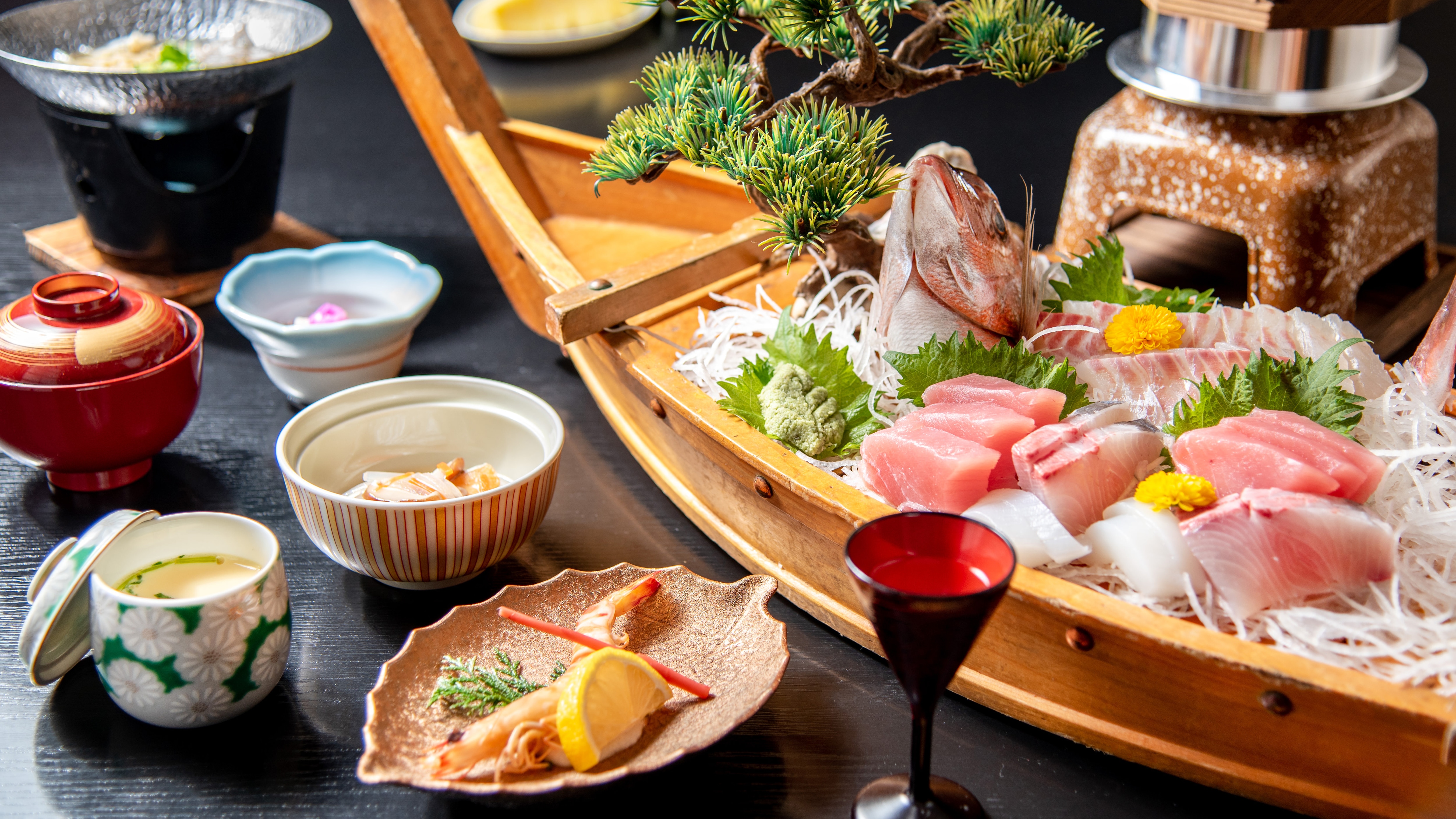 Hidangan Otohime Kaiseki dengan harga terjangkau