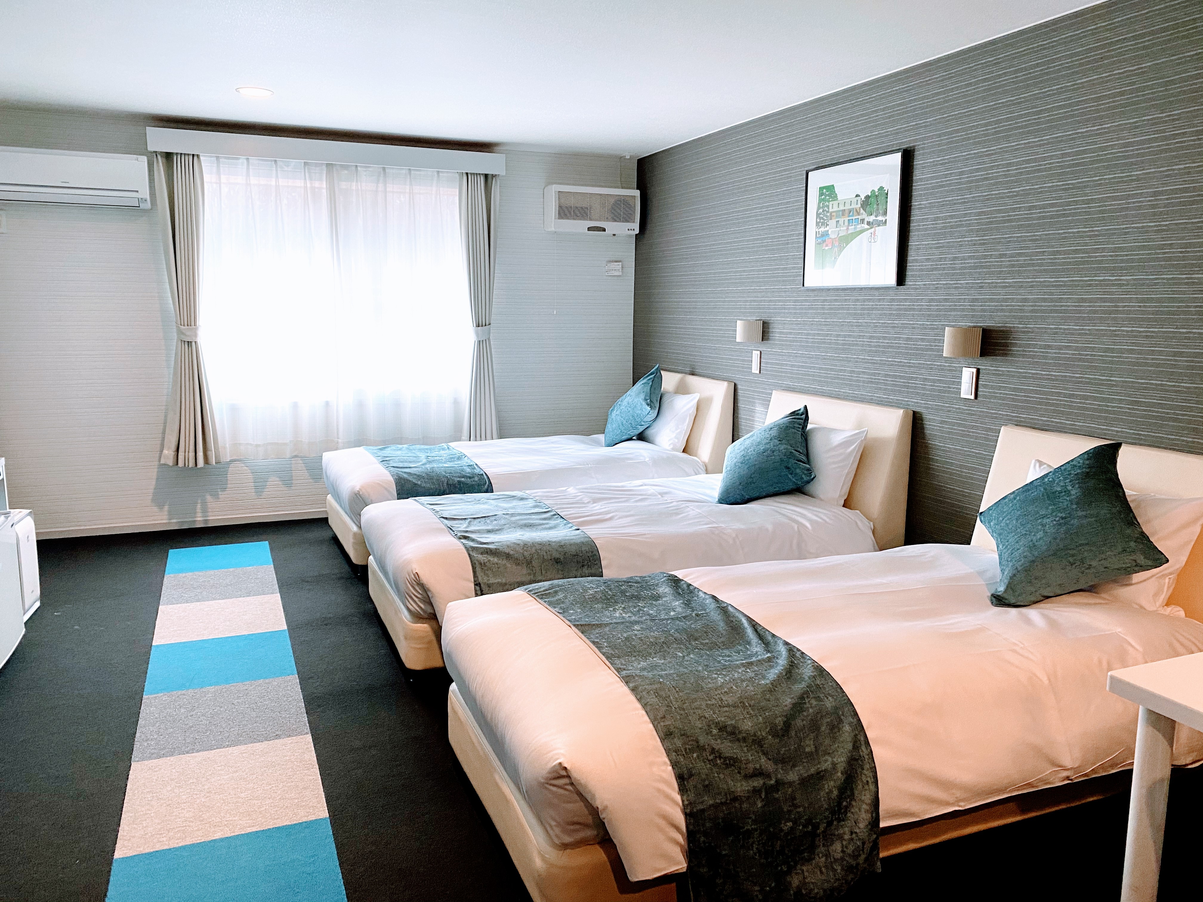 Triple room (Room 103, Room 203)