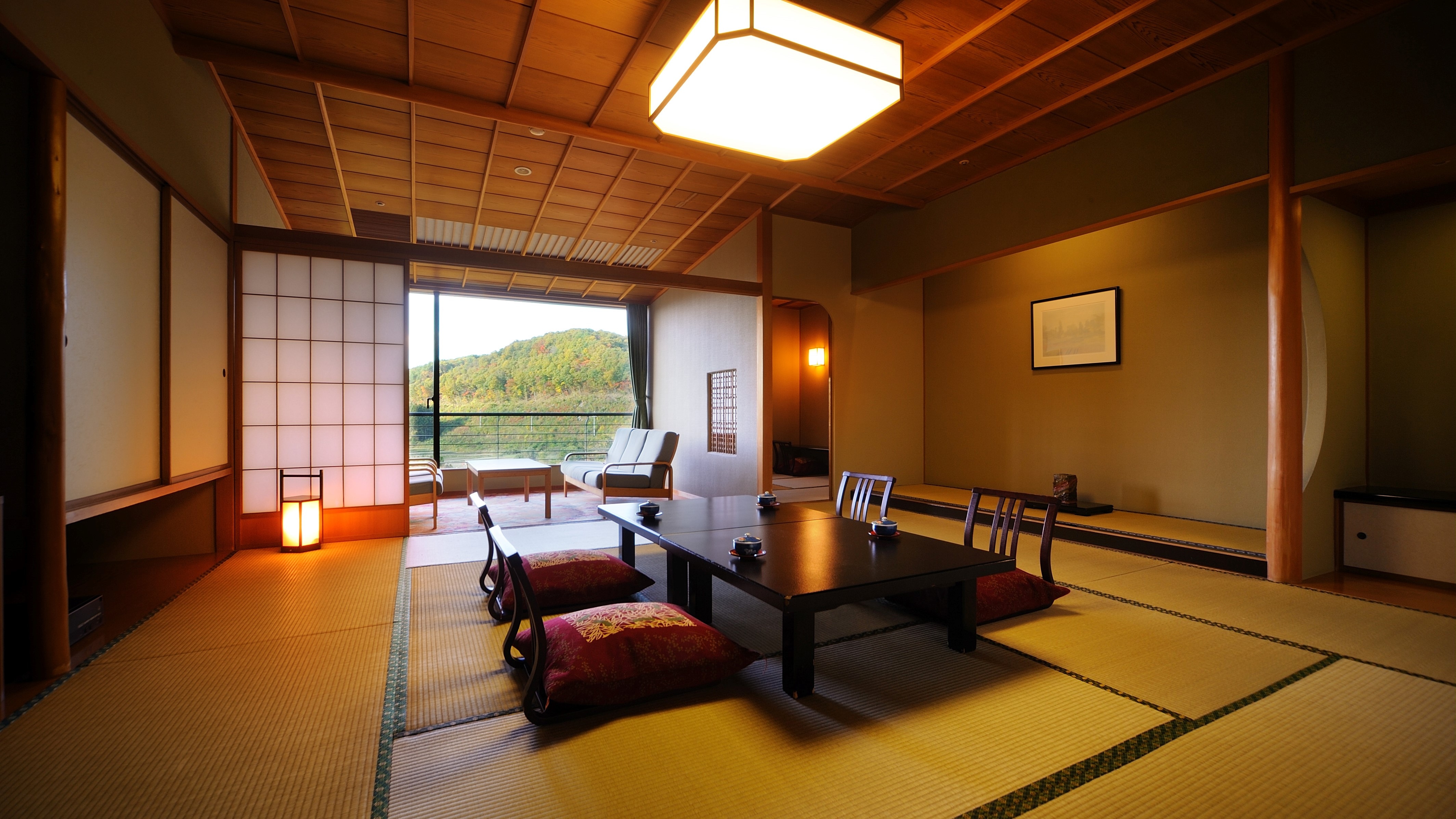 [Japanese 12 tatami mats] Sukiya-style guest room (example)