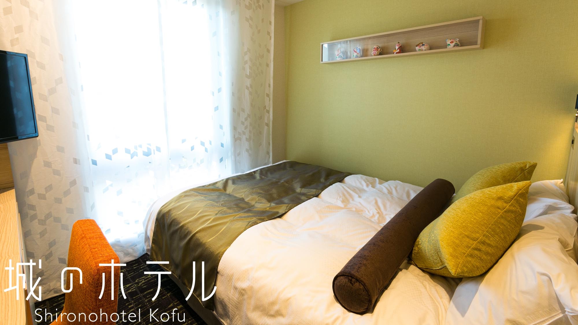 [Single room] 12 square meters, bed size 140 cm