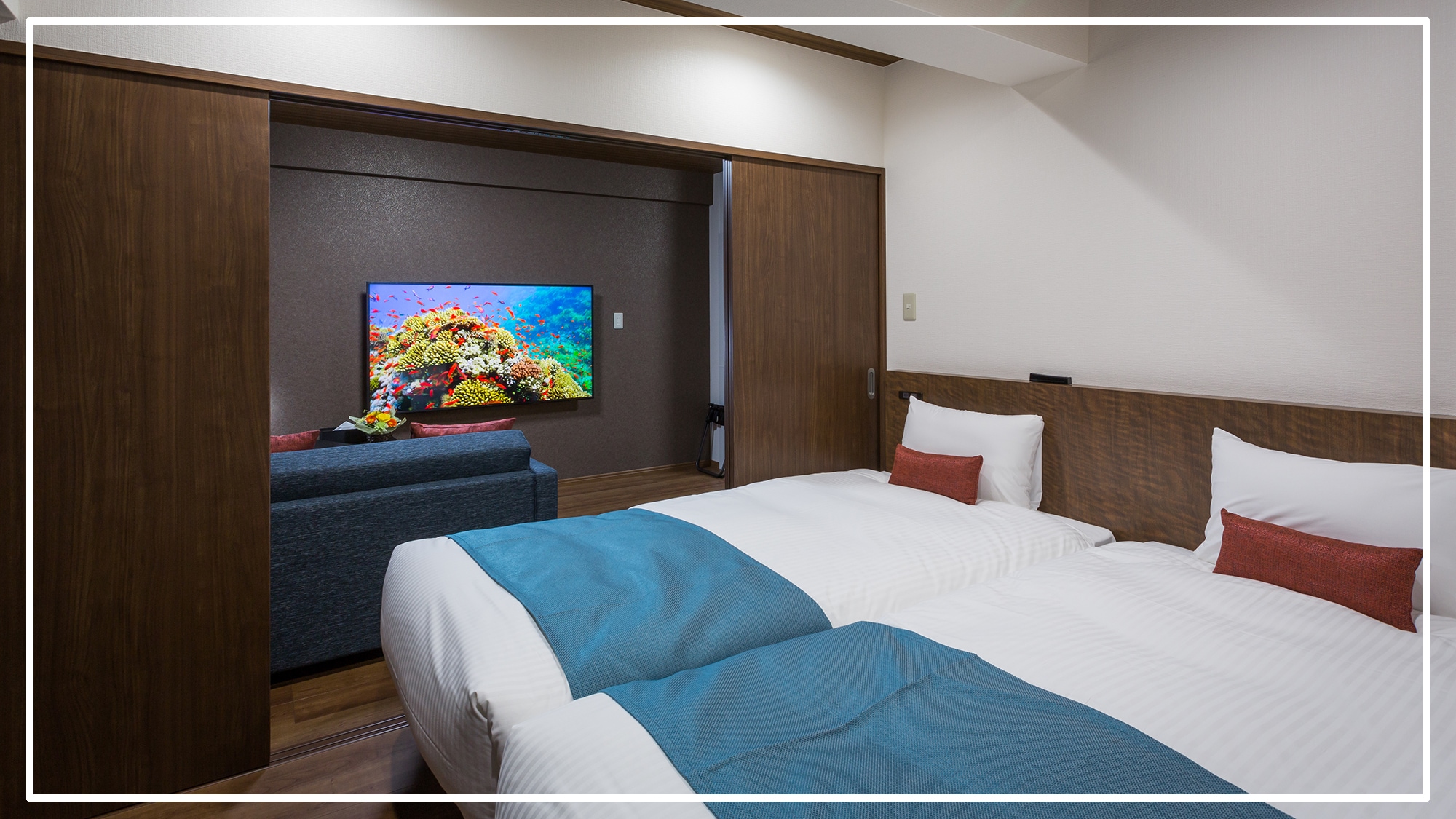 [Wide twin] 42.0㎡, even more comfortable for two people