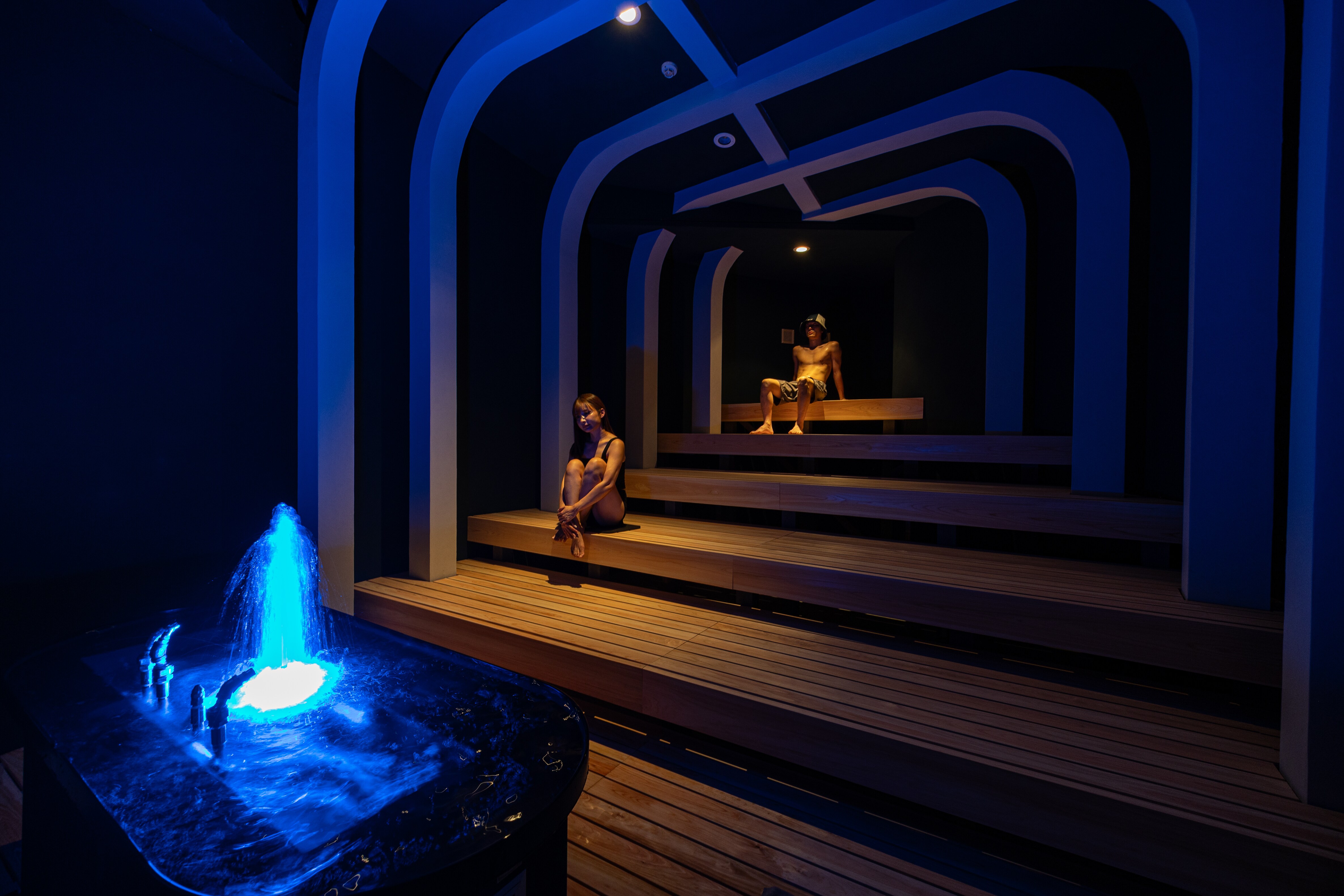 Whale sauna