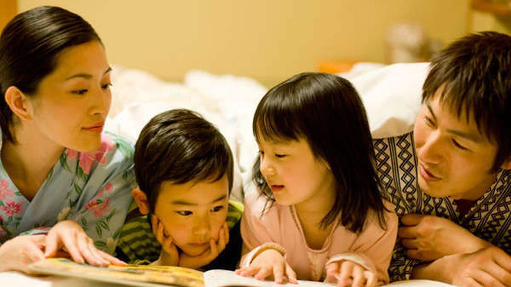 Enjoy a relaxing time with your family. (※image)