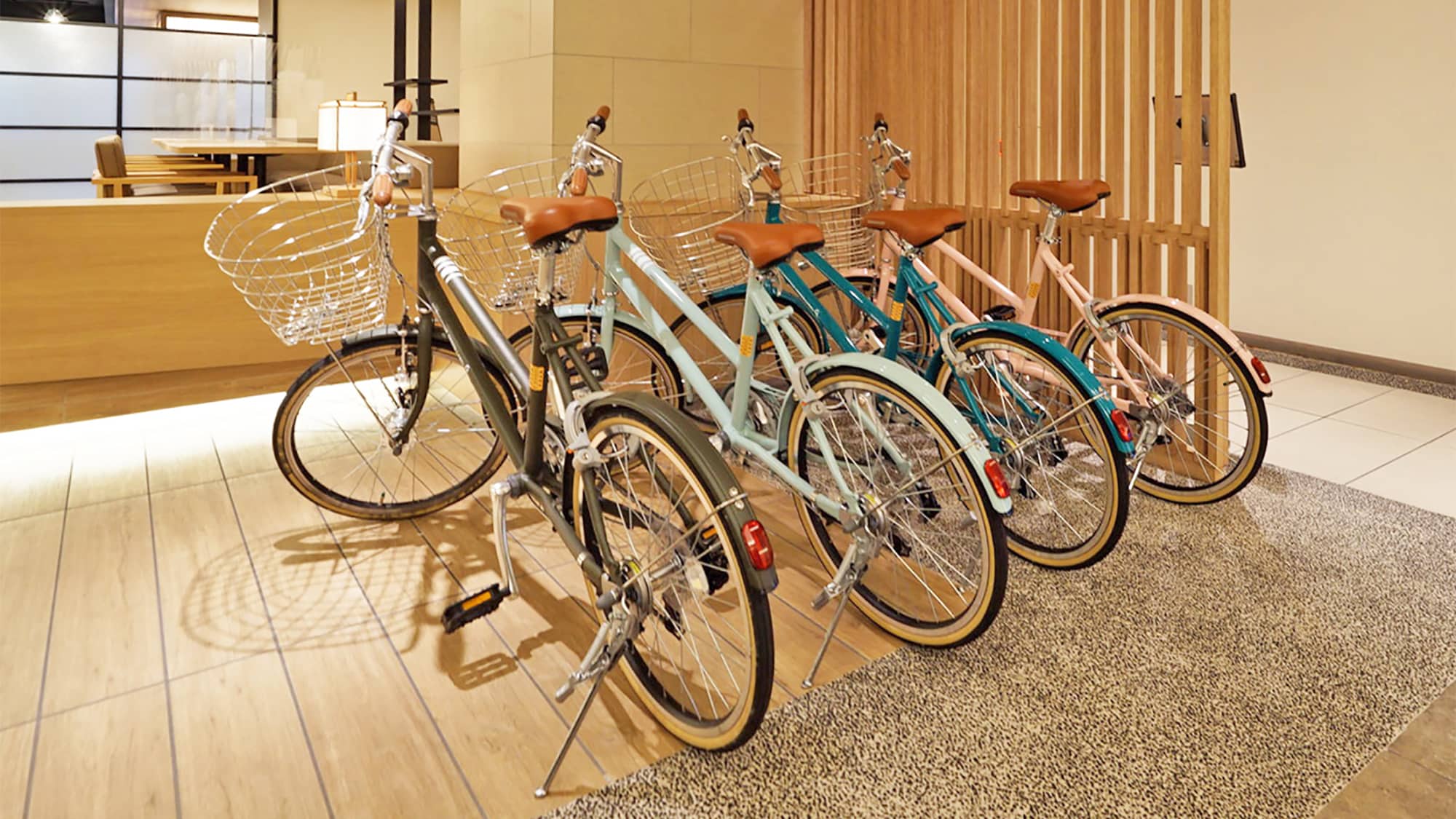 [Bicycle rental] We offer convenient rental bicycles so you can freely explore the city of Kyoto.