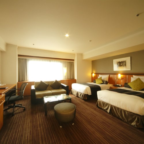 【클럽룸】 코너 클럽 디럭스 트윈 (금연)