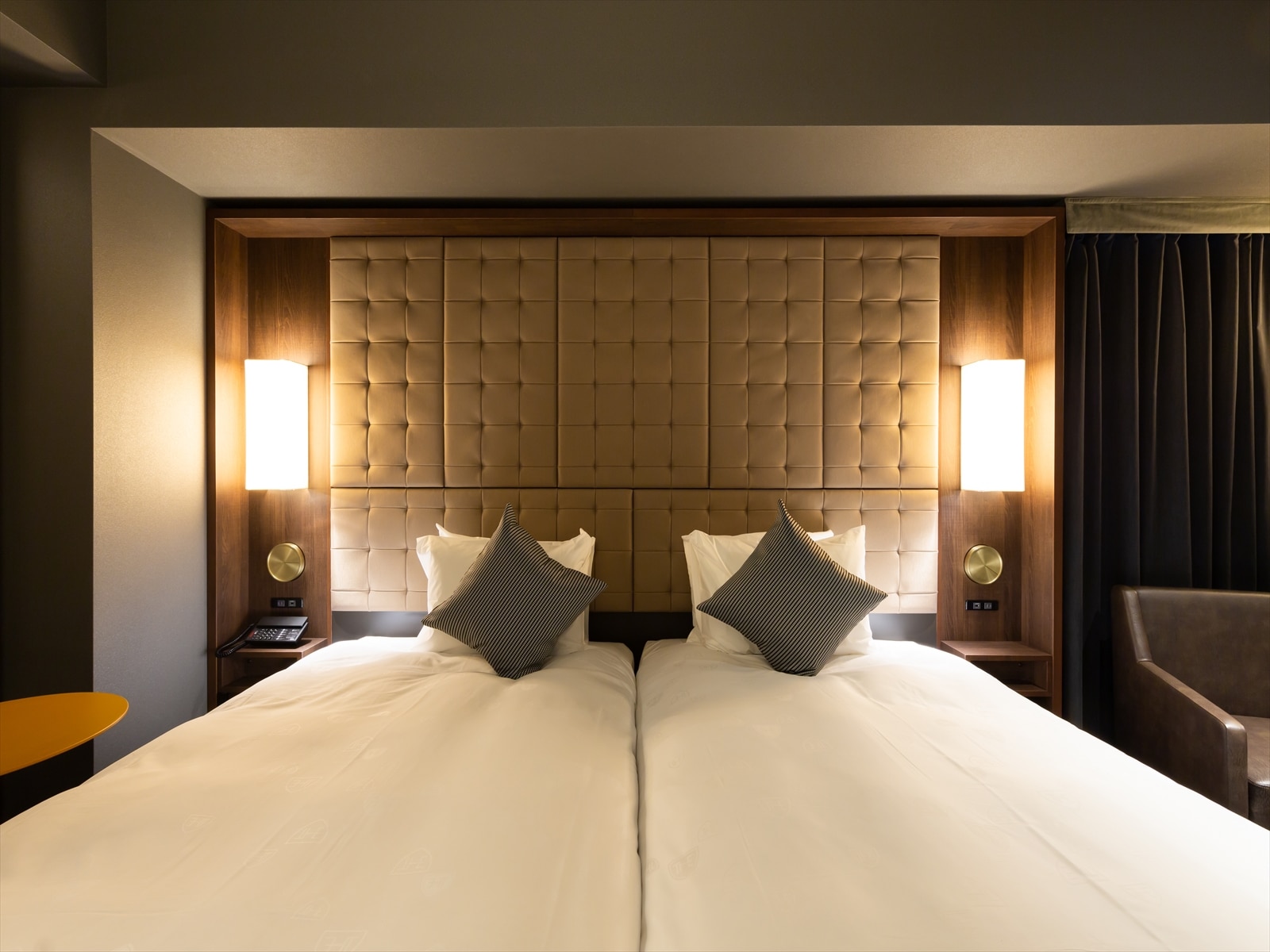 [Deluxe Twin A] Hollywood twin type room.