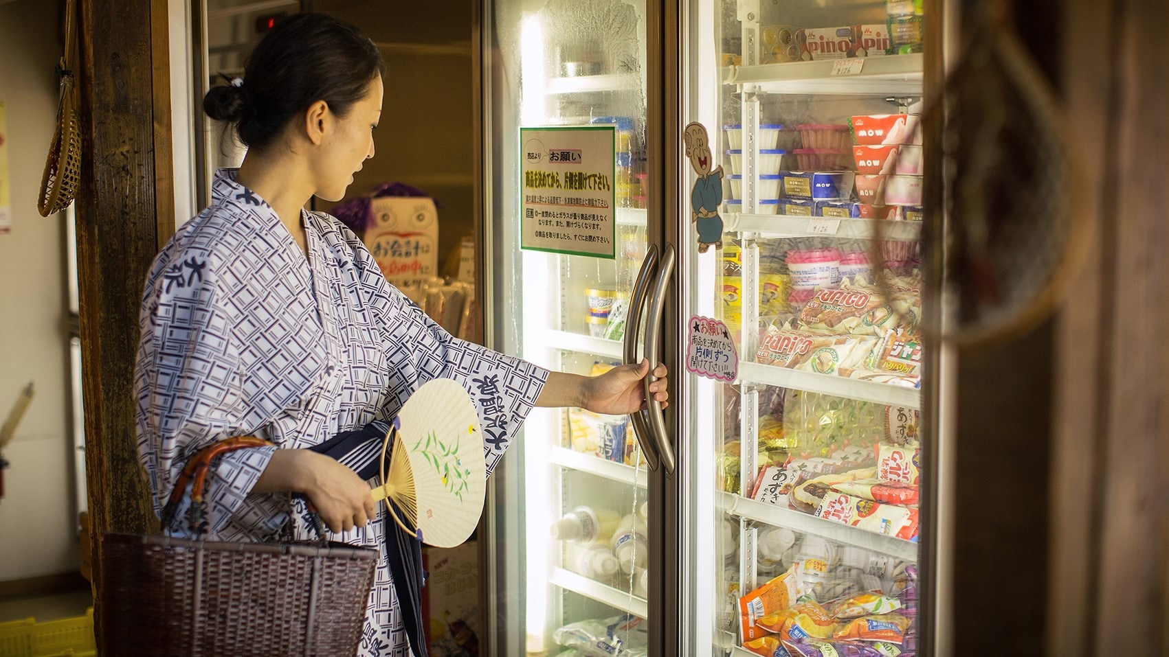 Shopping scene at the store