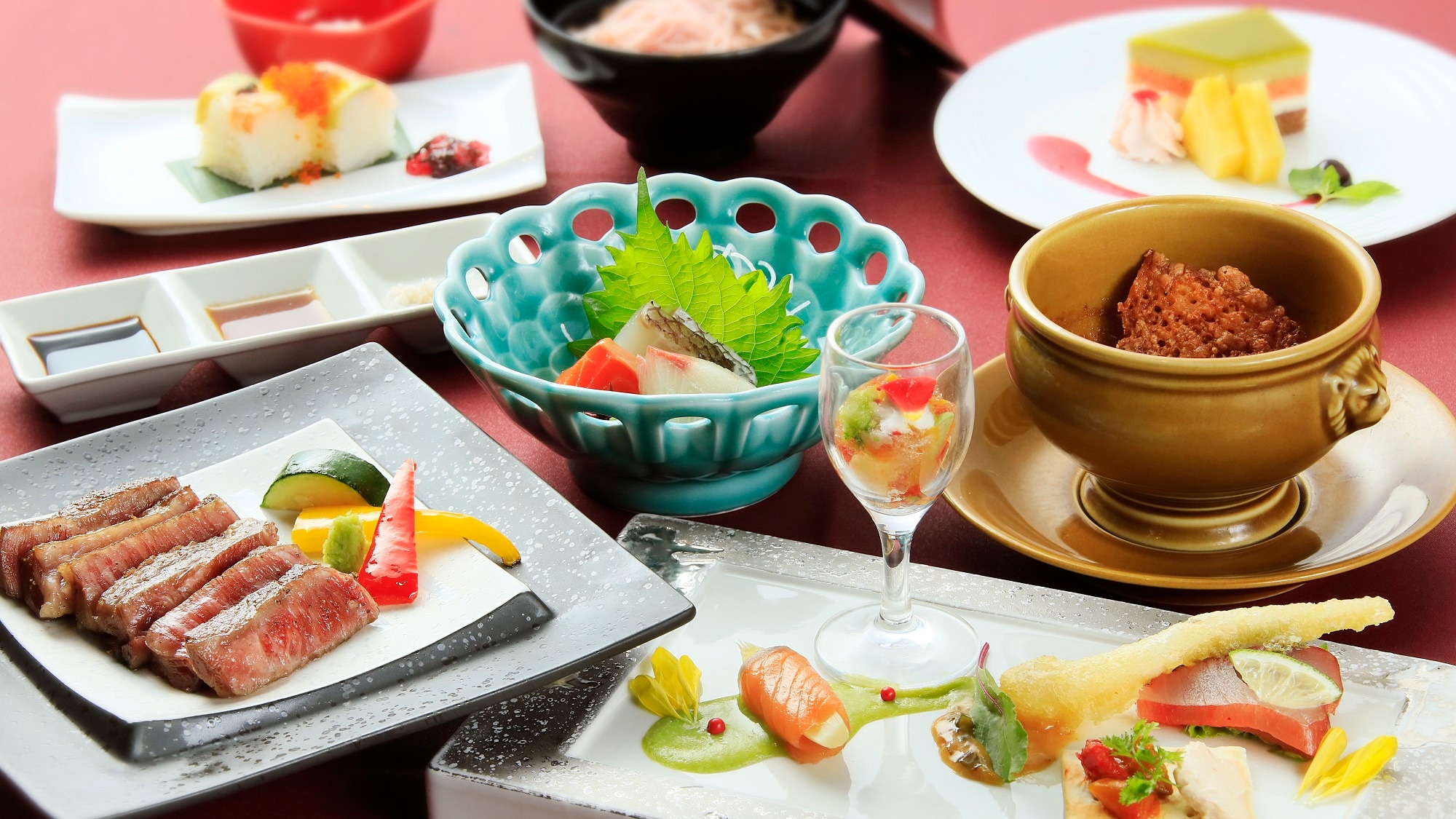 [Dinner] A small-course meal recommended for those who want to enjoy alcohol