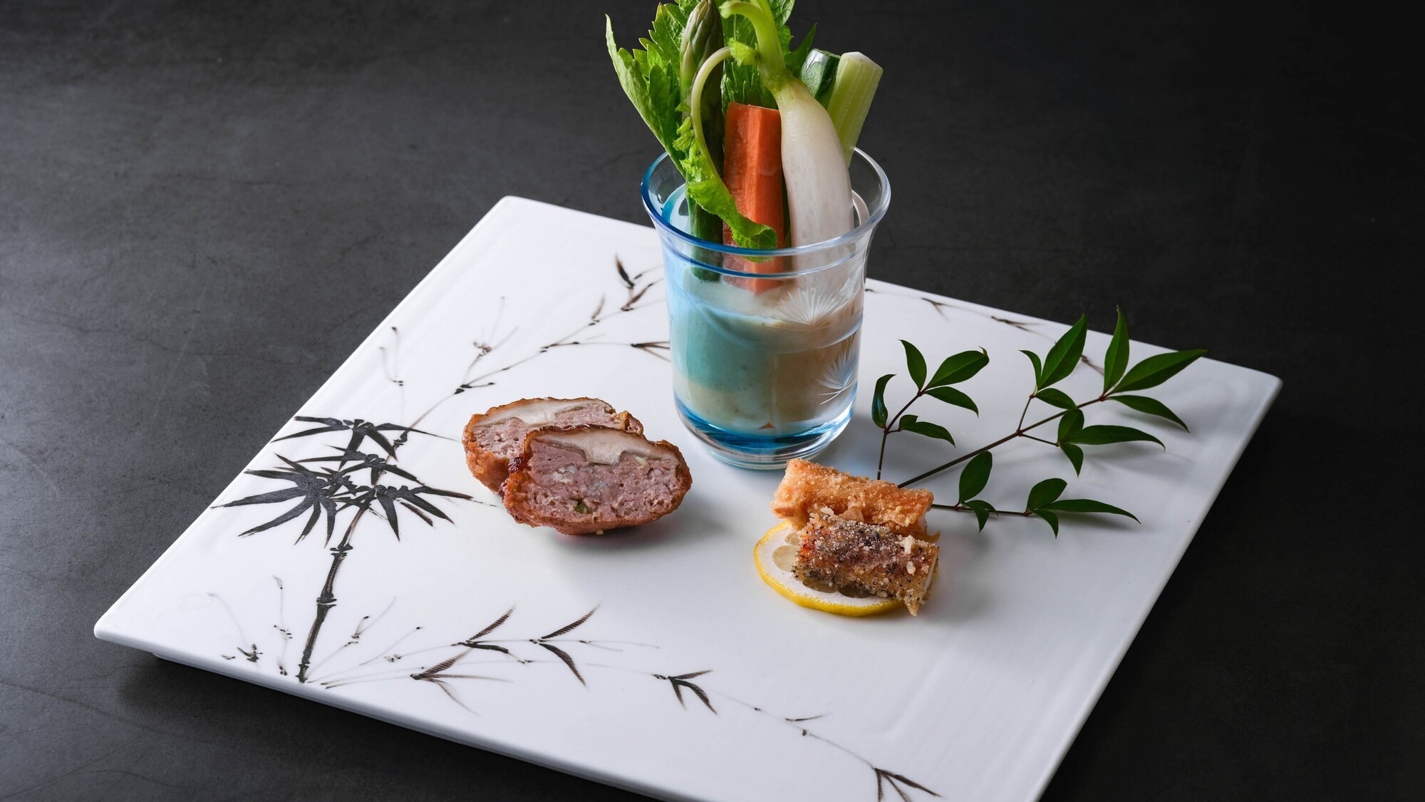 ตัวอย่าง) Hors d'oeuvres: อาหารตามฤดูกาลจากอิวาเตะ