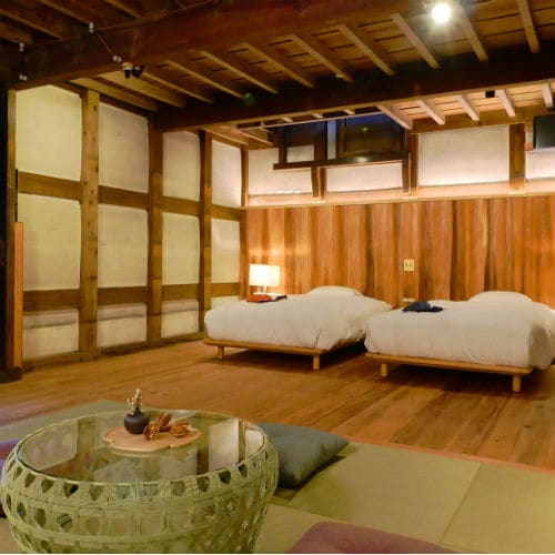 [SEIGAKU Building 301] The spacious and relaxed space is also recommended for family stays.