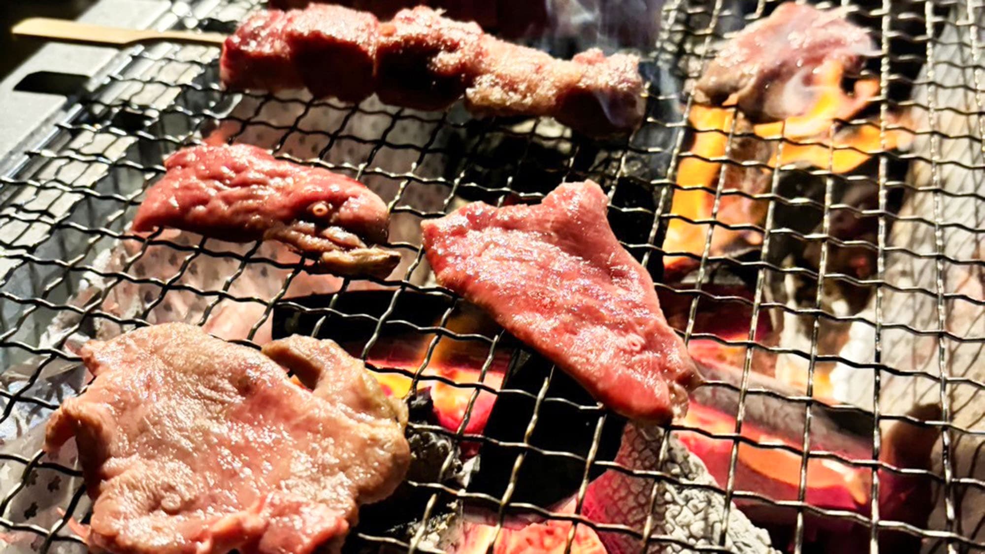 ・[Standard BBQ] Enjoy a casual garden BBQ♪ The aroma of the charcoal fire will whet your appetite