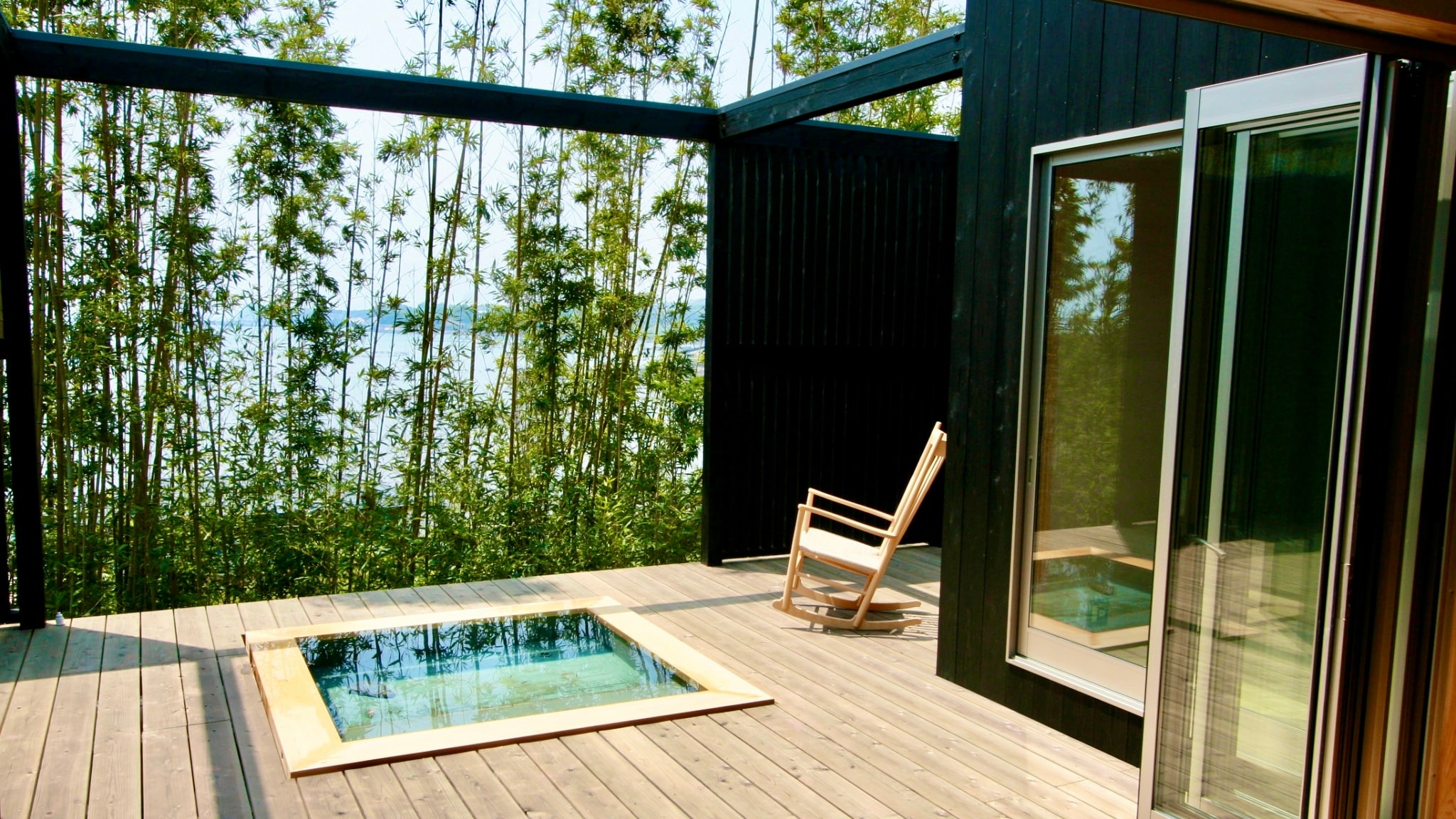[ห้องโอเชียนสวีท] ห้องเดี่ยว Ariake Sea วิวทะเลจากอ่างอาบน้ำแบบเปิดโล่ง