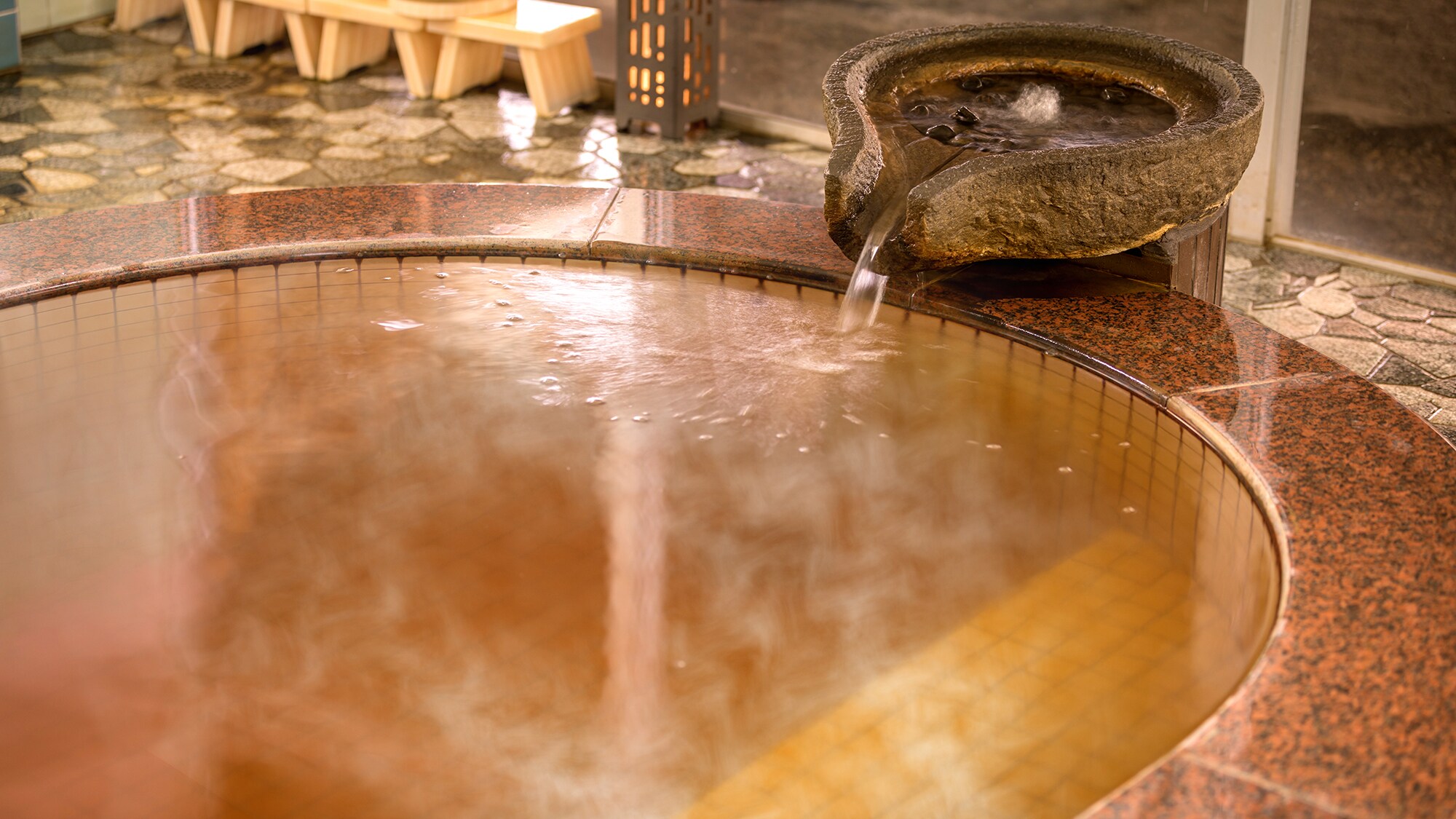 Natural hot spring "Amber no Yu"
