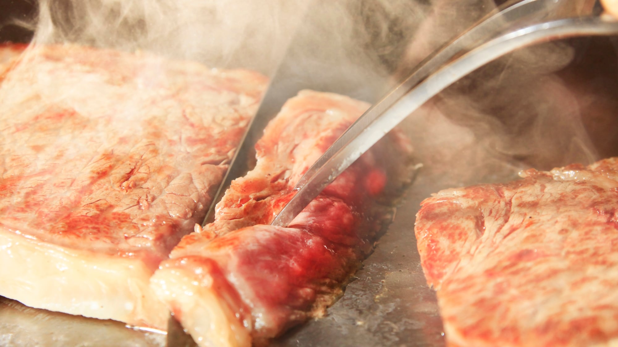 [Dinner] For the main course, please enjoy teppanyaki (example)