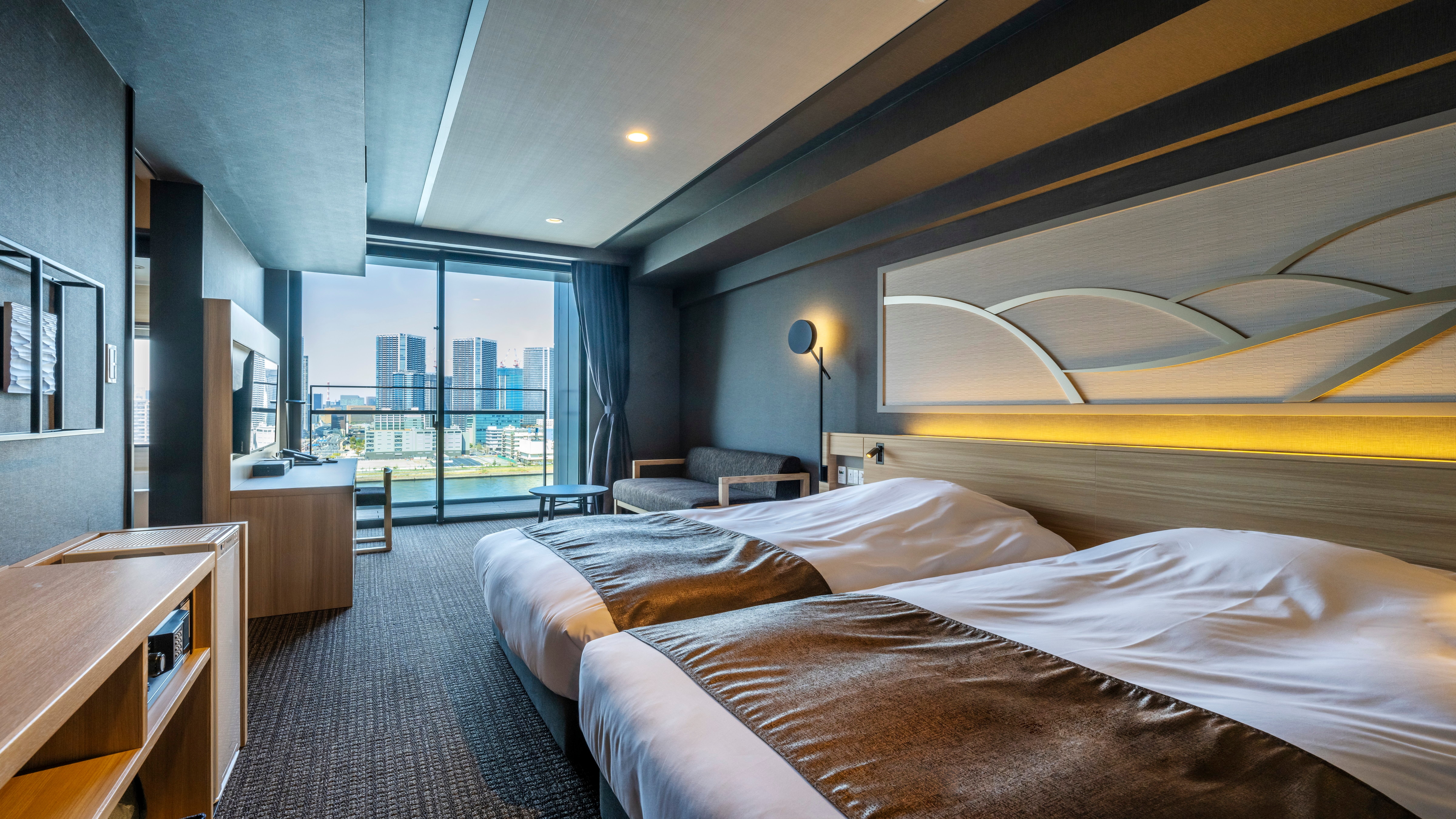 La Vista Hollywood Twin (36 square meters)/with view bath