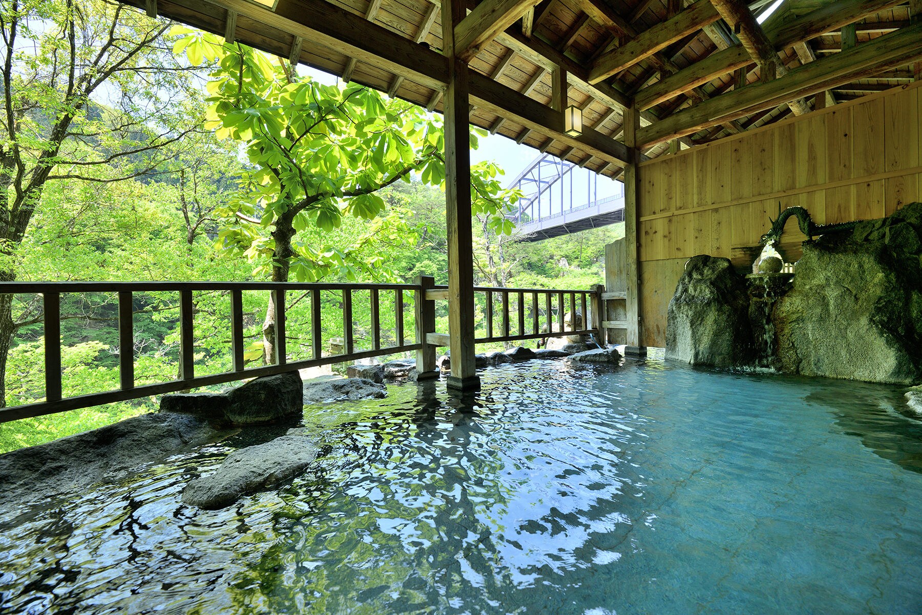 Private open-air bath Sengetsu