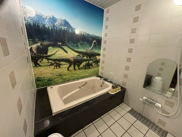 [Dinosaur room] Bathroom example